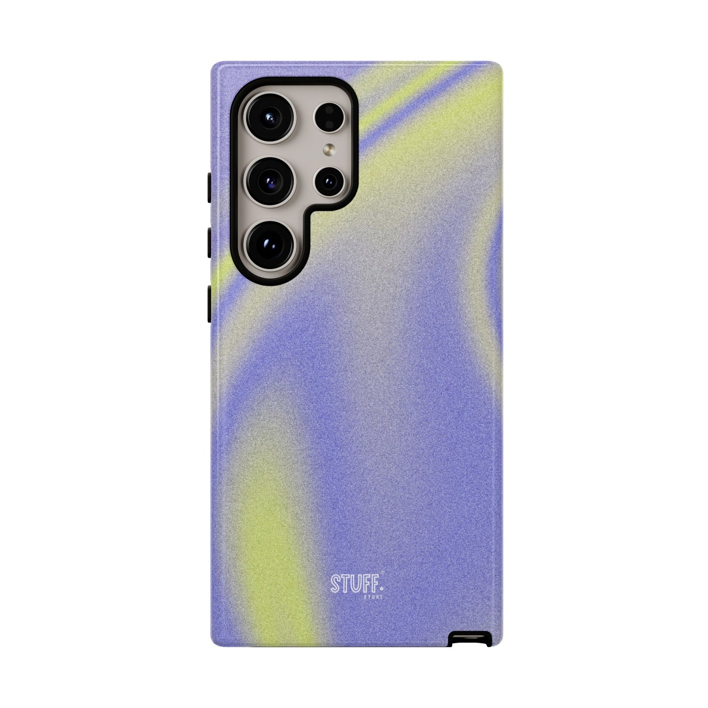 Vibrant Case | Coque résistante double protection anti-choc - Violet & Jaune