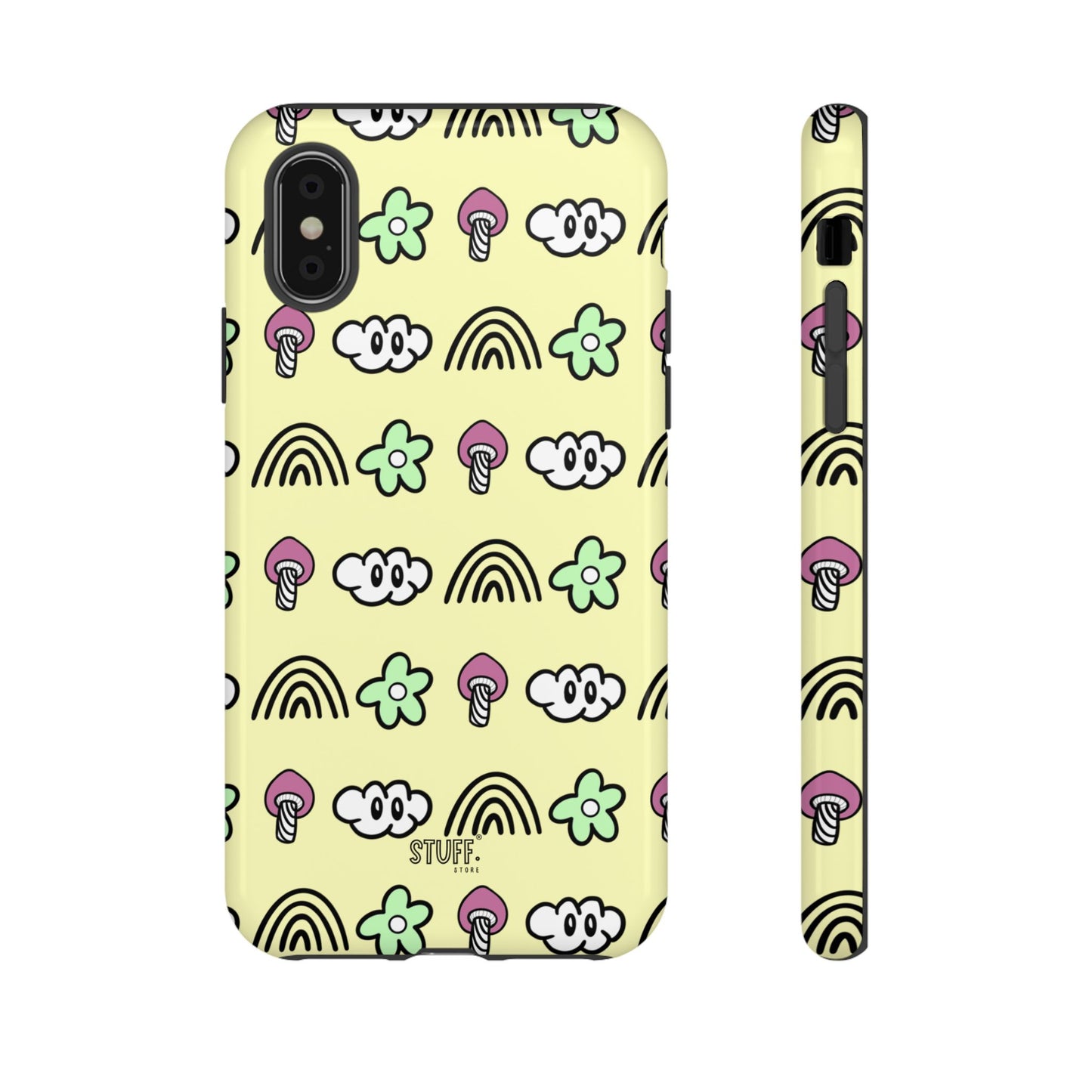 Pixie Case | Coque résistante double protection — Collection Pixie — Jaune