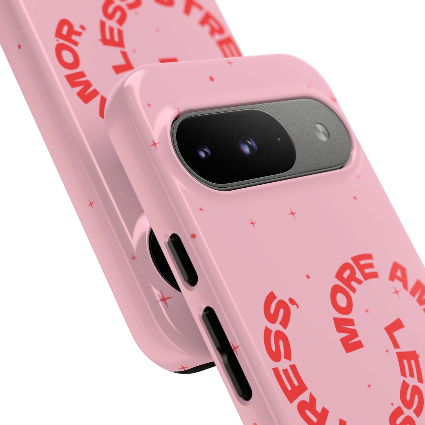 More Amor Case | Coque résistante double protection avec phrase Bienveillante