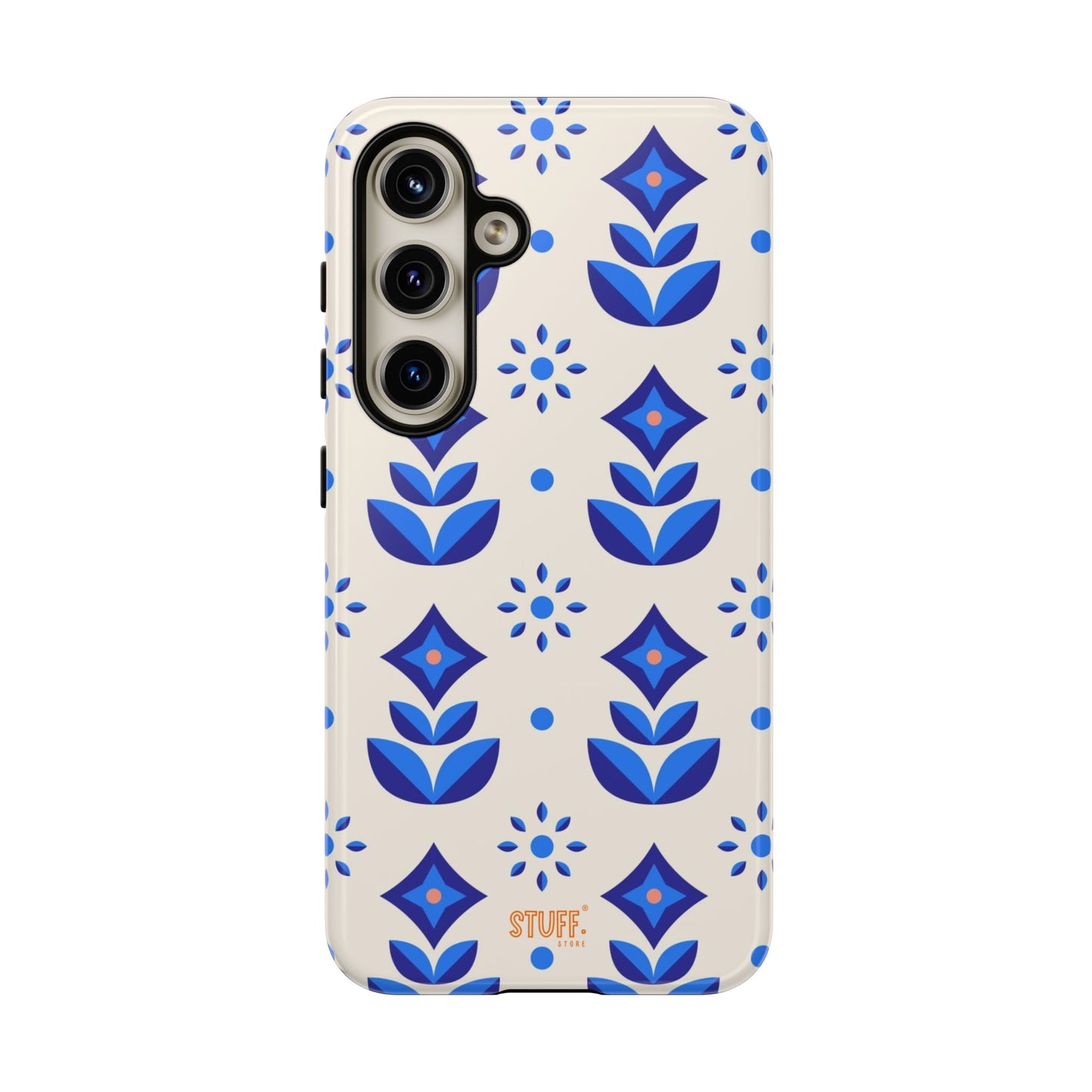 Floral Case | Coque résistante double protection avec Design Fleuri