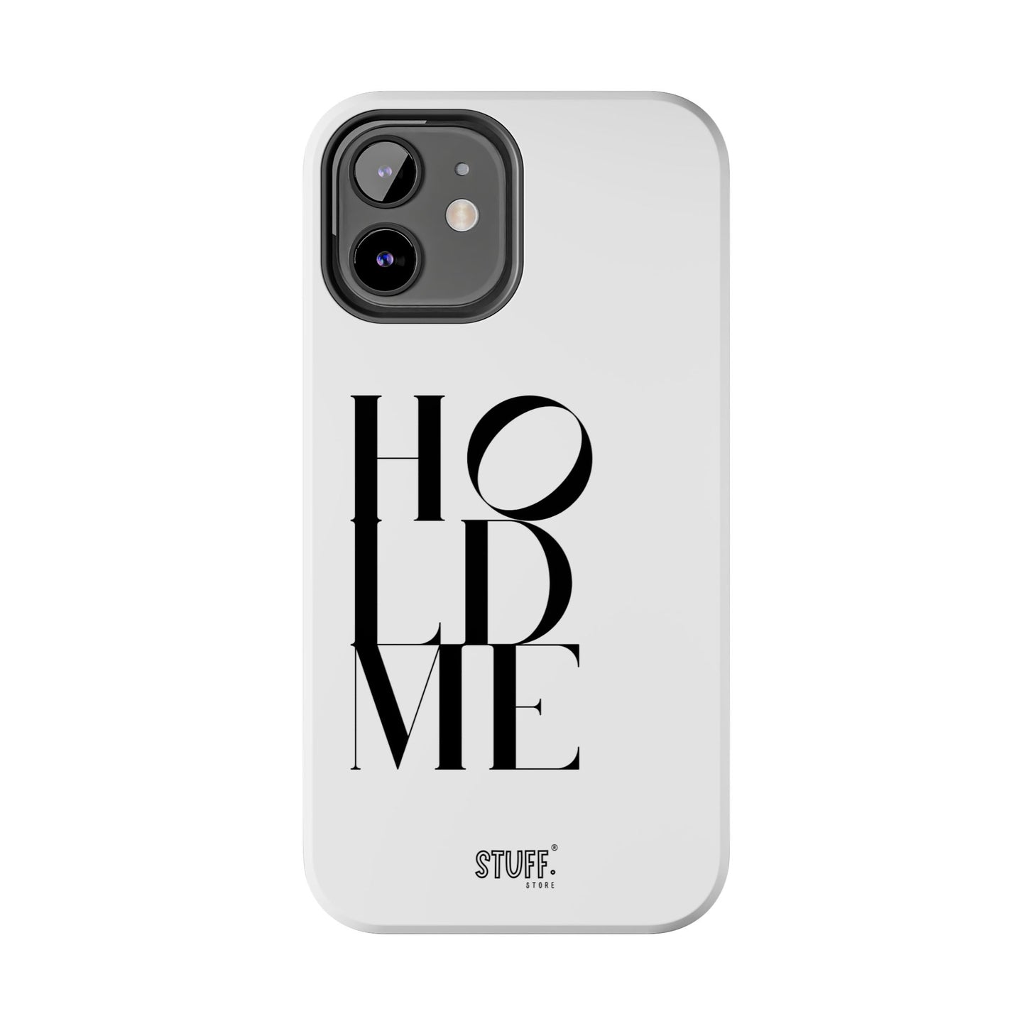 Hold Me | Coque résistante et durable avec Design épuré Monochrome