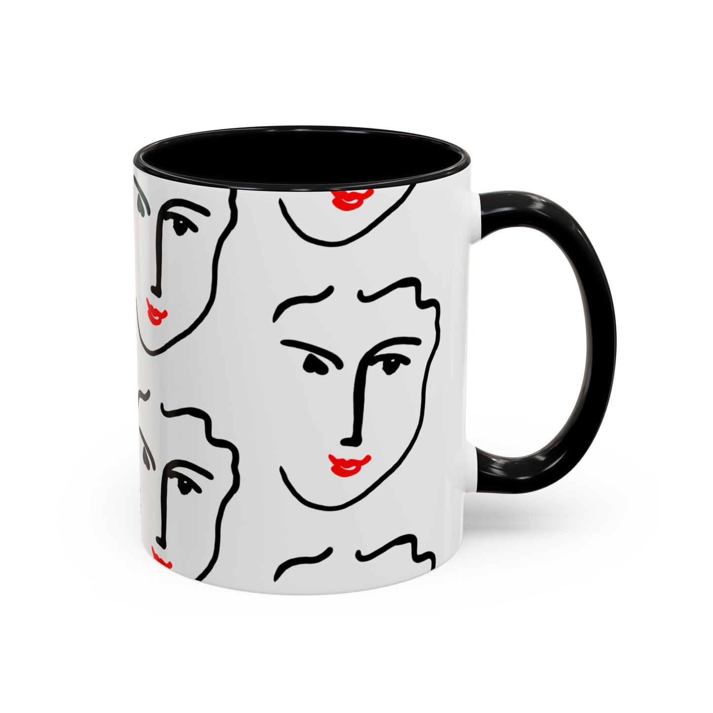 Nadia Cup | Matisse-inspired two-tone mug - 330ml