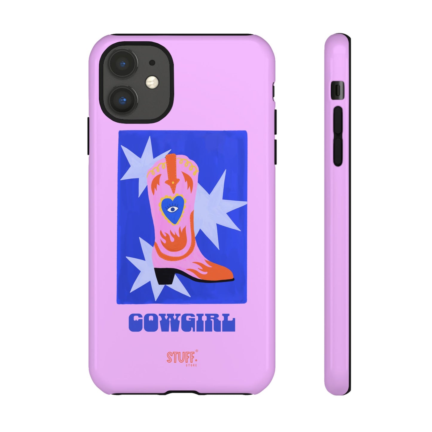Cowgirl Case | Cose résistante double protection avec Design Western