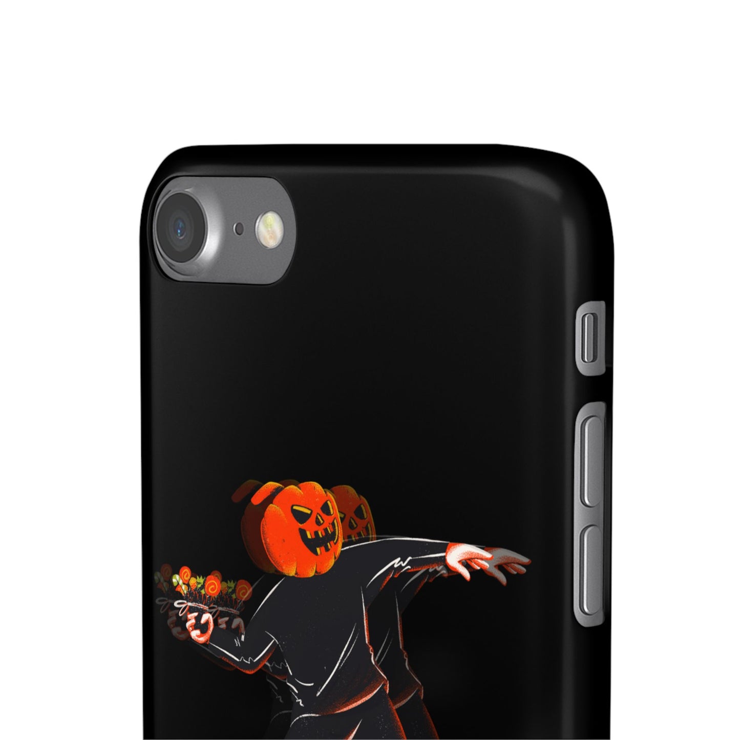 Pumpksy | Coque snap légère et résistante inspiration Banksy – Noir