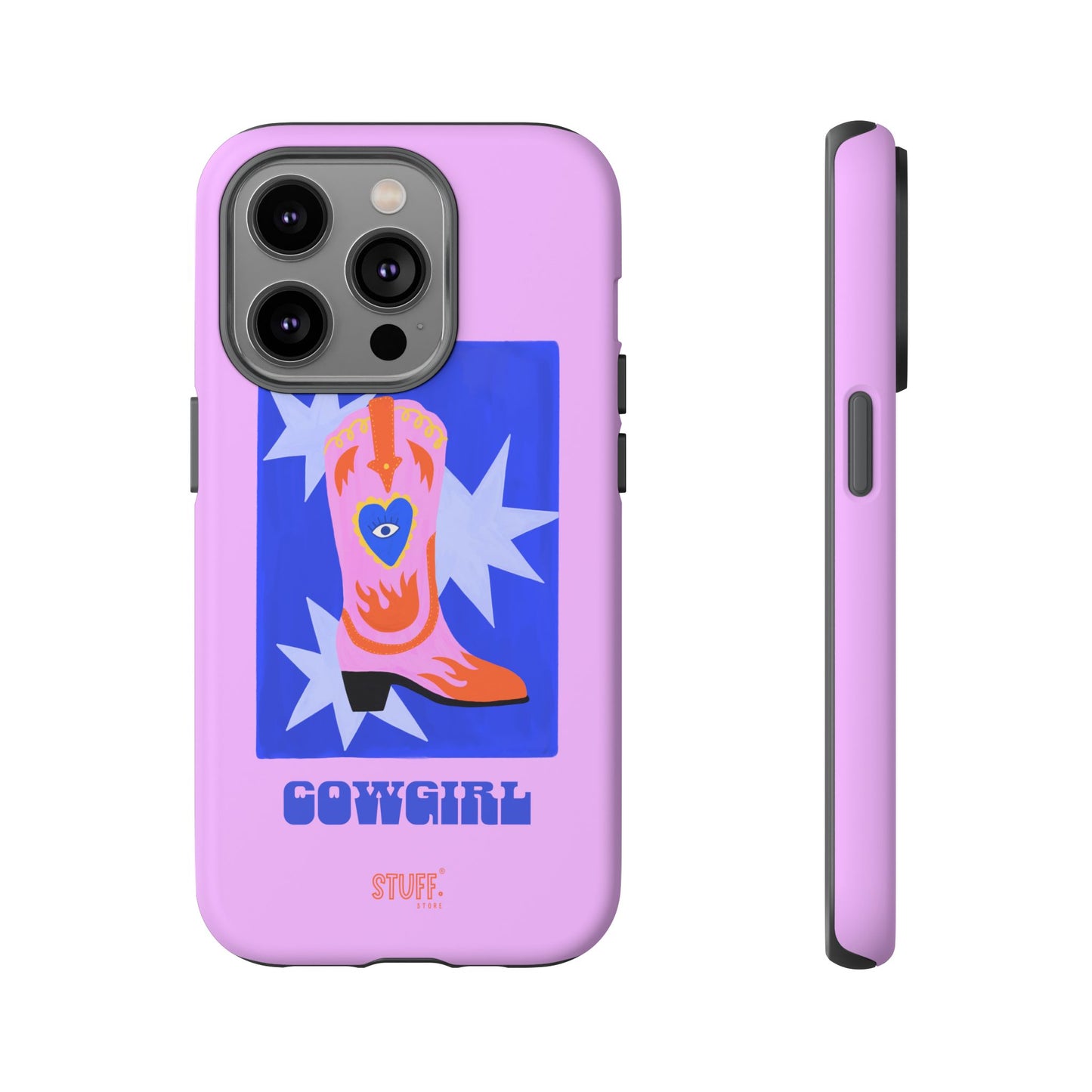 Cowgirl Case | Cose résistante double protection avec Design Western