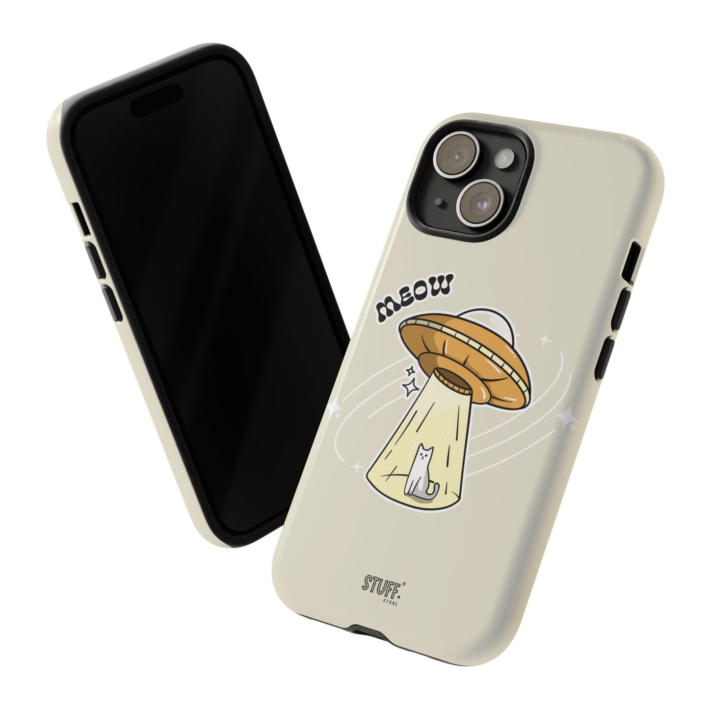 UFO Case | Coque résistante double protection avec Design OVNI fun