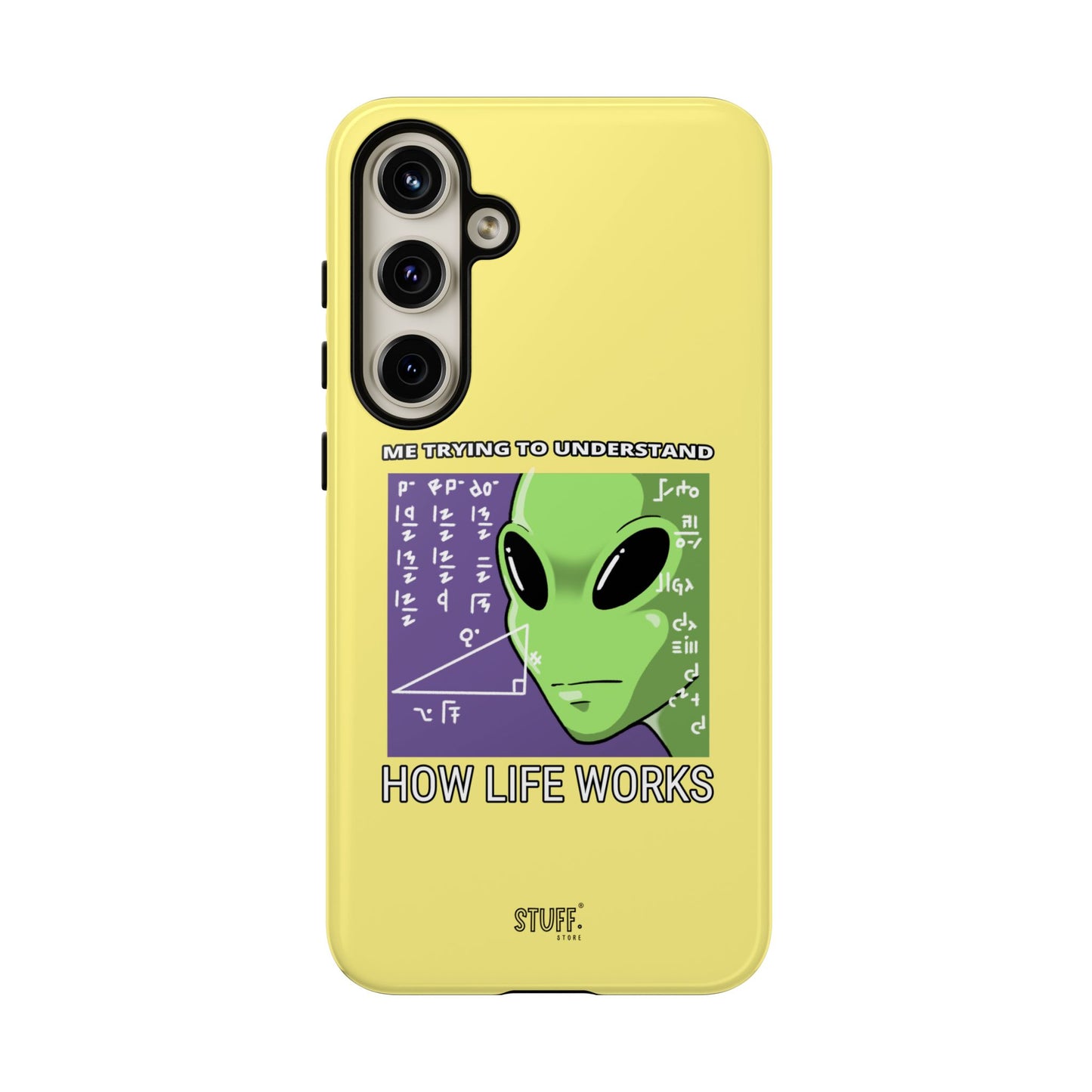Confused Alien Case | Coque résistante Dual Protect anti-choc