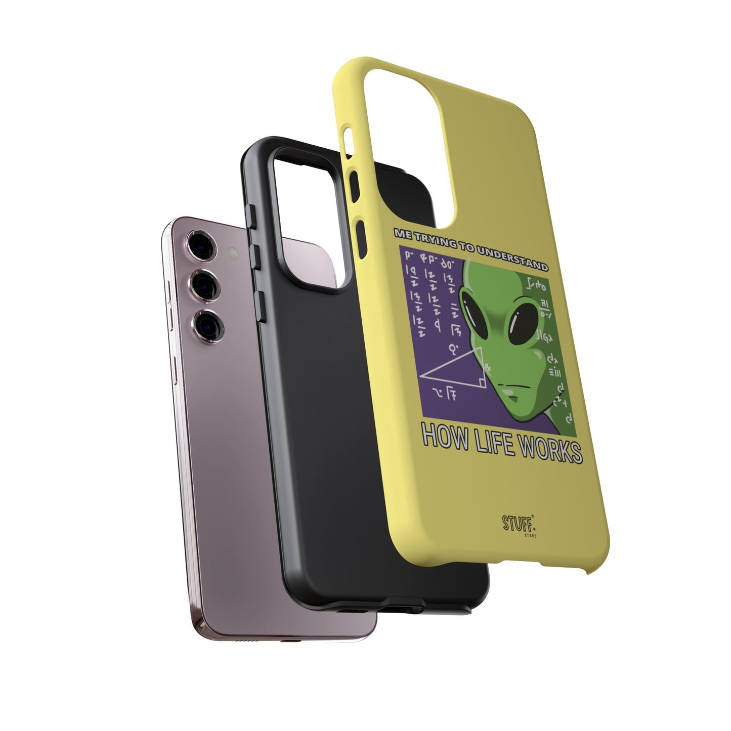 Confused Alien Case | Coque résistante Dual Protect anti-choc