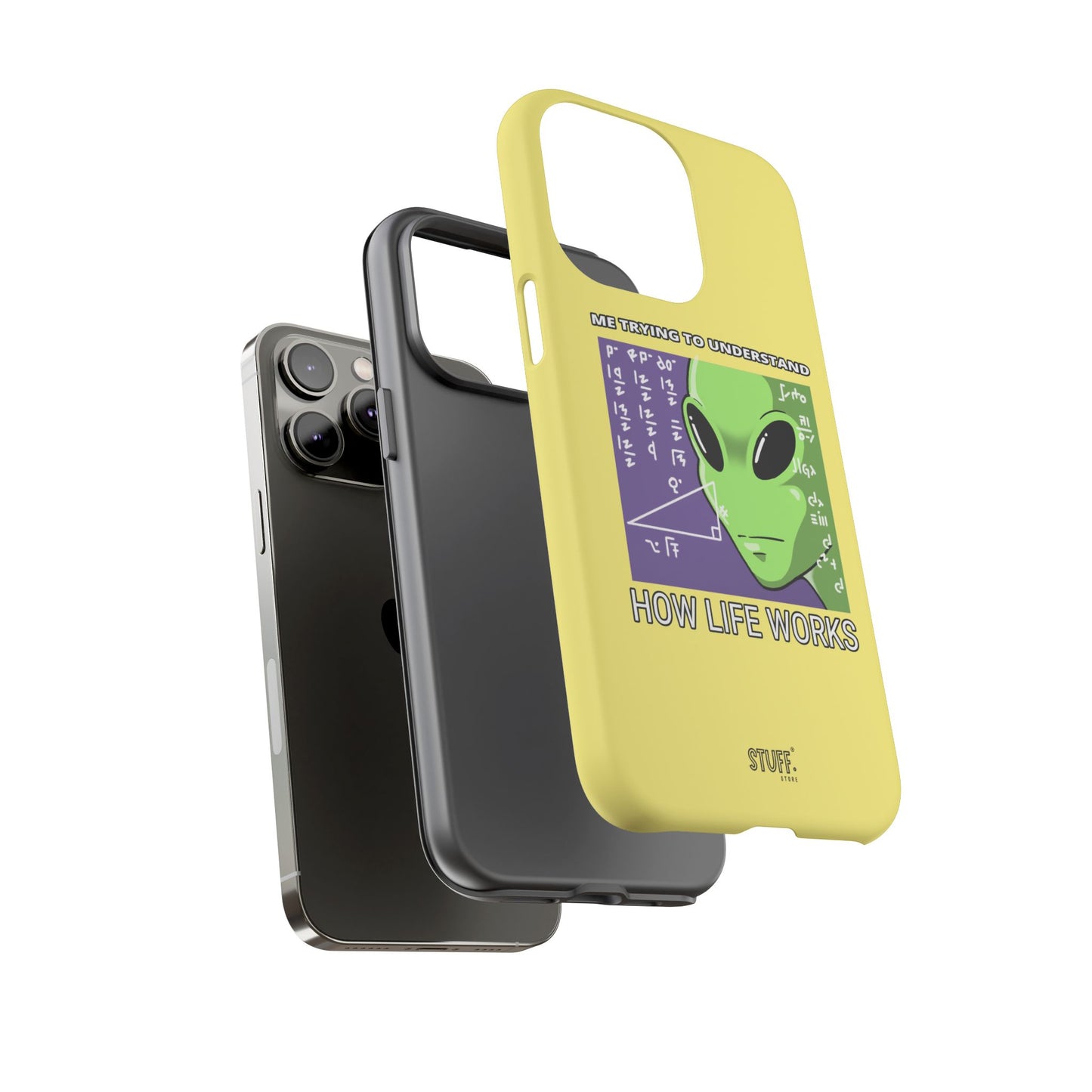 Confused Alien Case | Coque résistante Dual Protect anti-choc