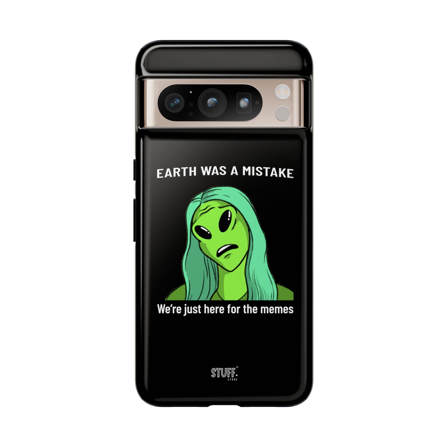 Meme Liking Alien Case | Coque résistante double protection pour les amateurs de Pop Culture