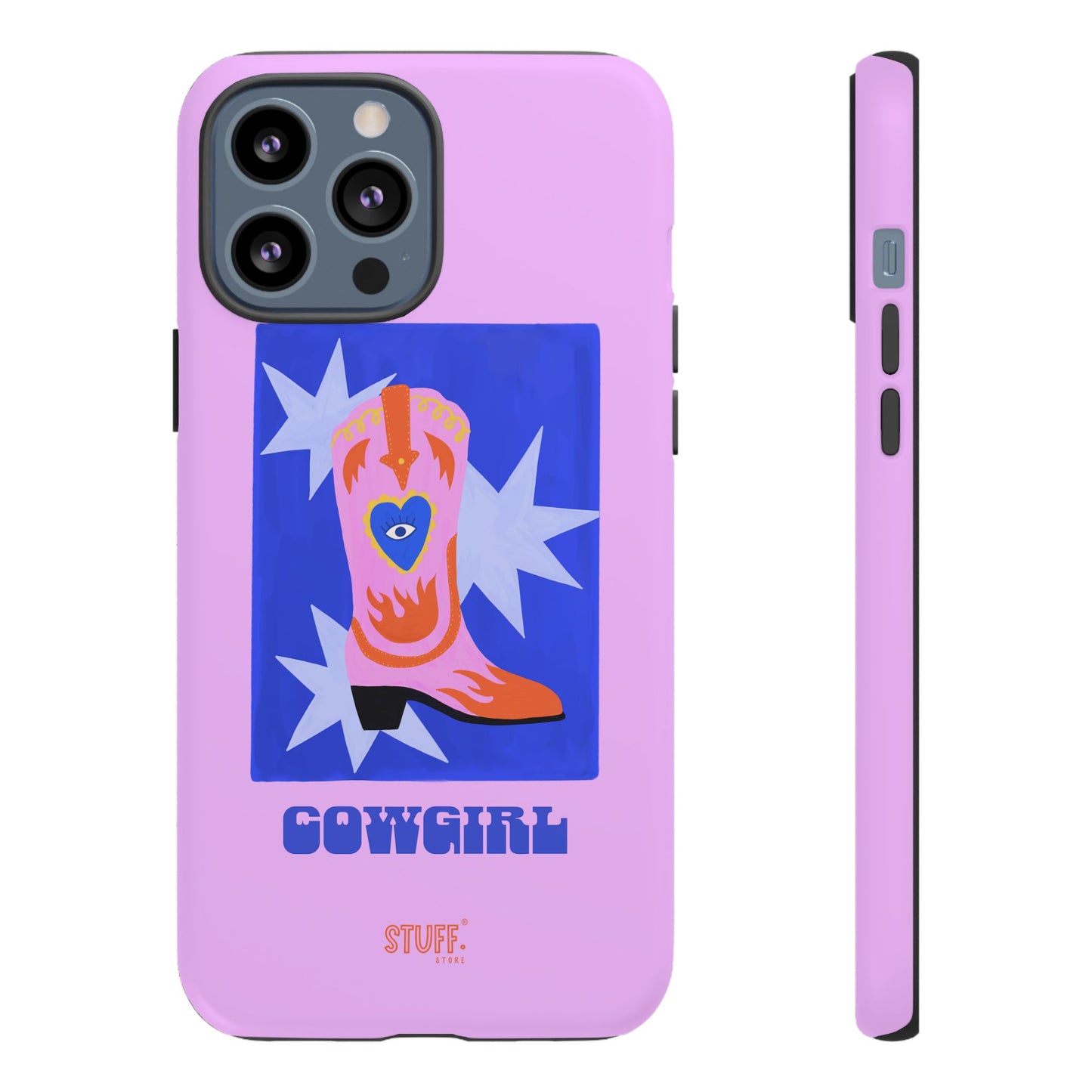 Cowgirl Case | Cose résistante double protection avec Design Western
