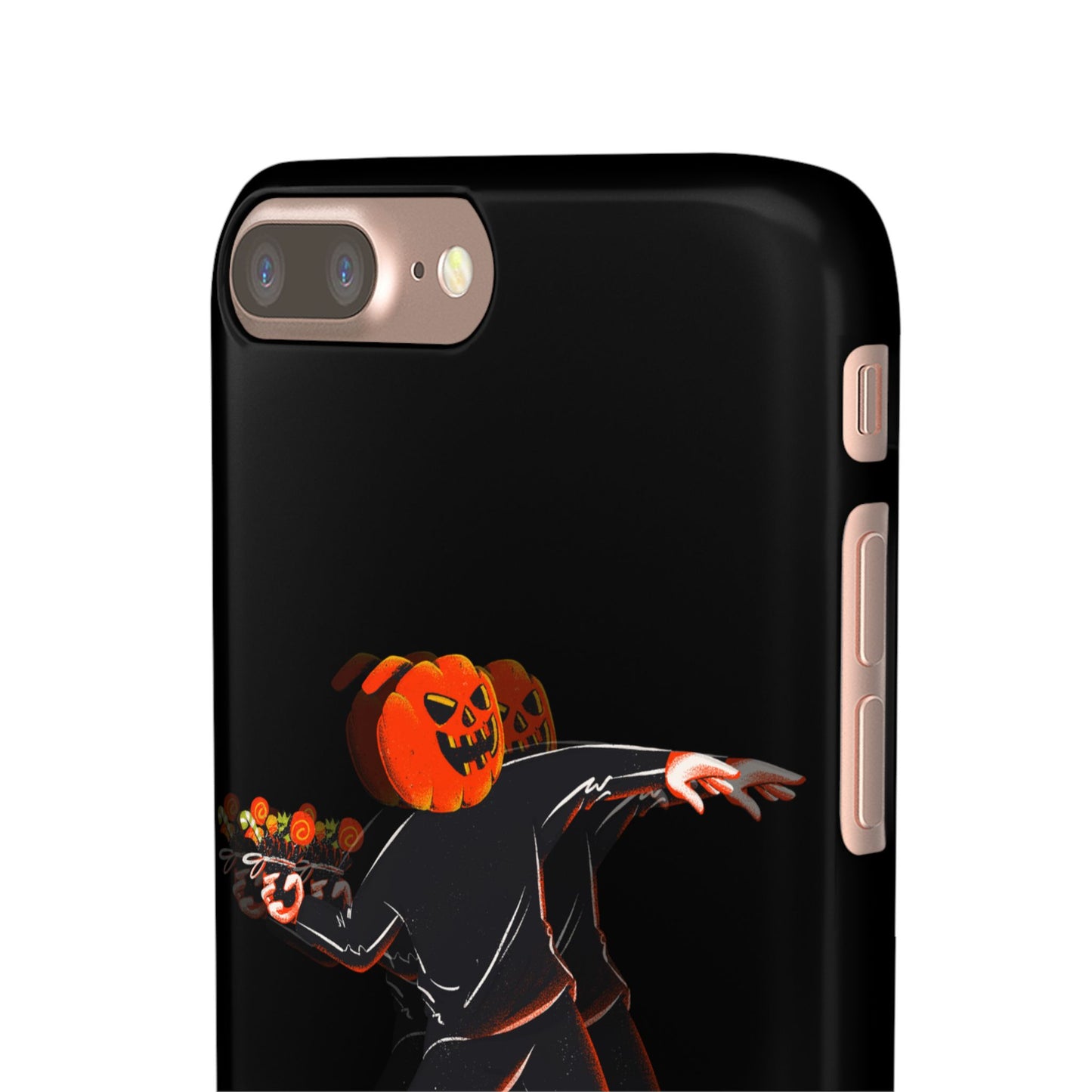 Pumpksy | Coque snap légère et résistante inspiration Banksy – Noir