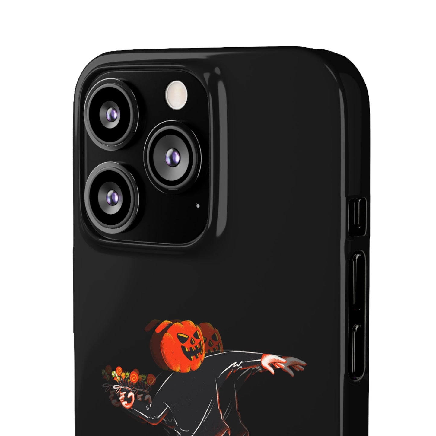 Pumpksy | Coque snap légère et résistante inspiration Banksy – Noir