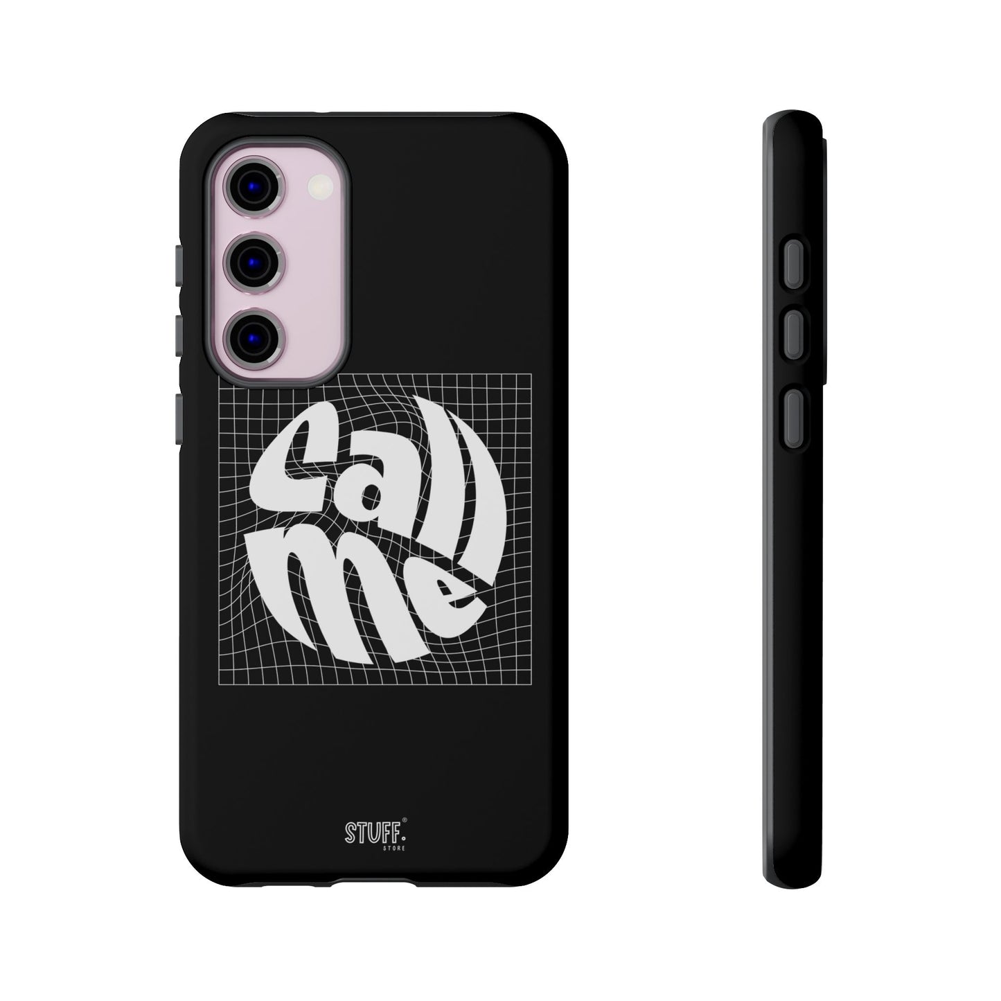 Call Me Case | Coque résistante double protection - Noir Effet Mat