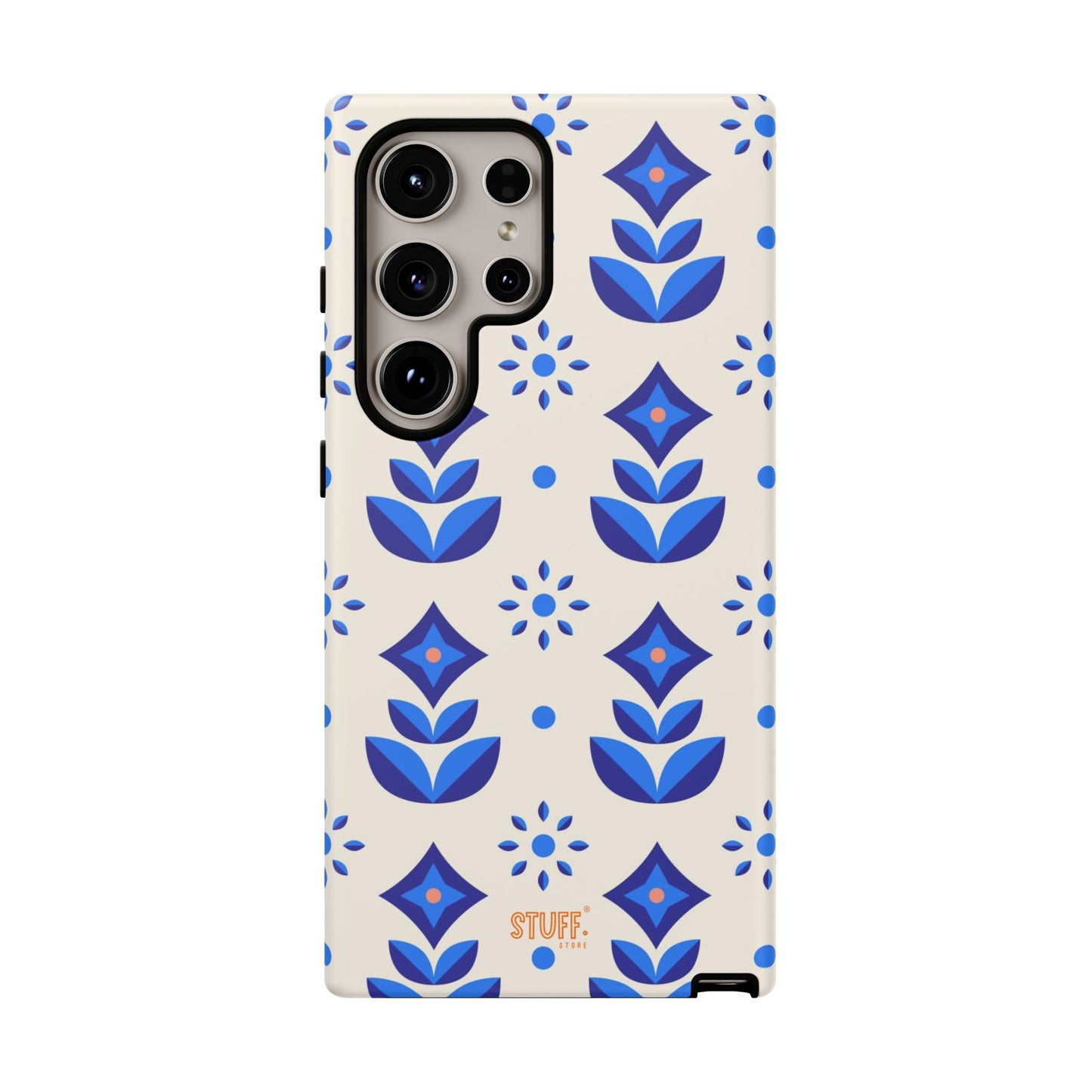 Floral Case | Coque résistante double protection avec Design Fleuri