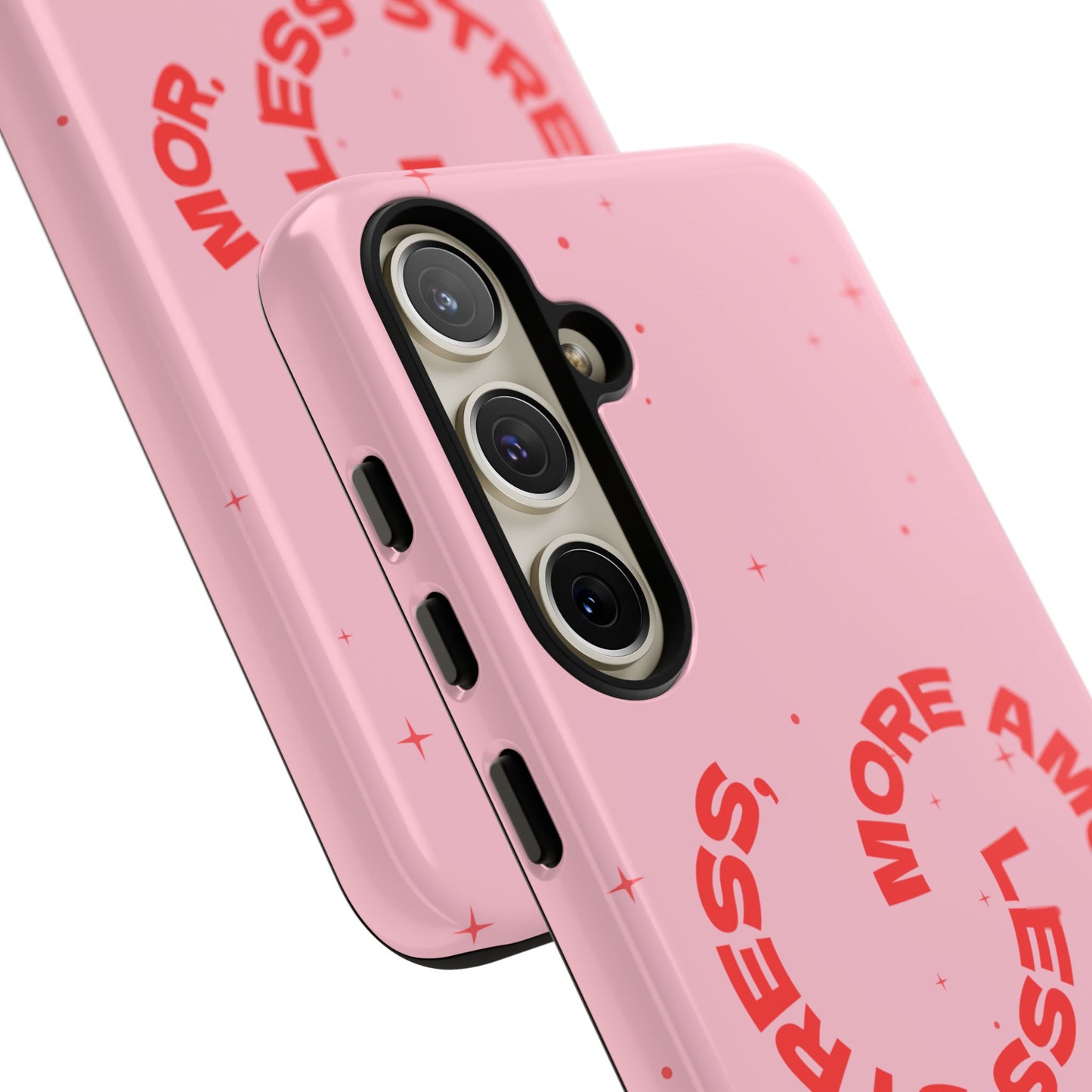 More Amor Case | Coque résistante double protection avec phrase Bienveillante
