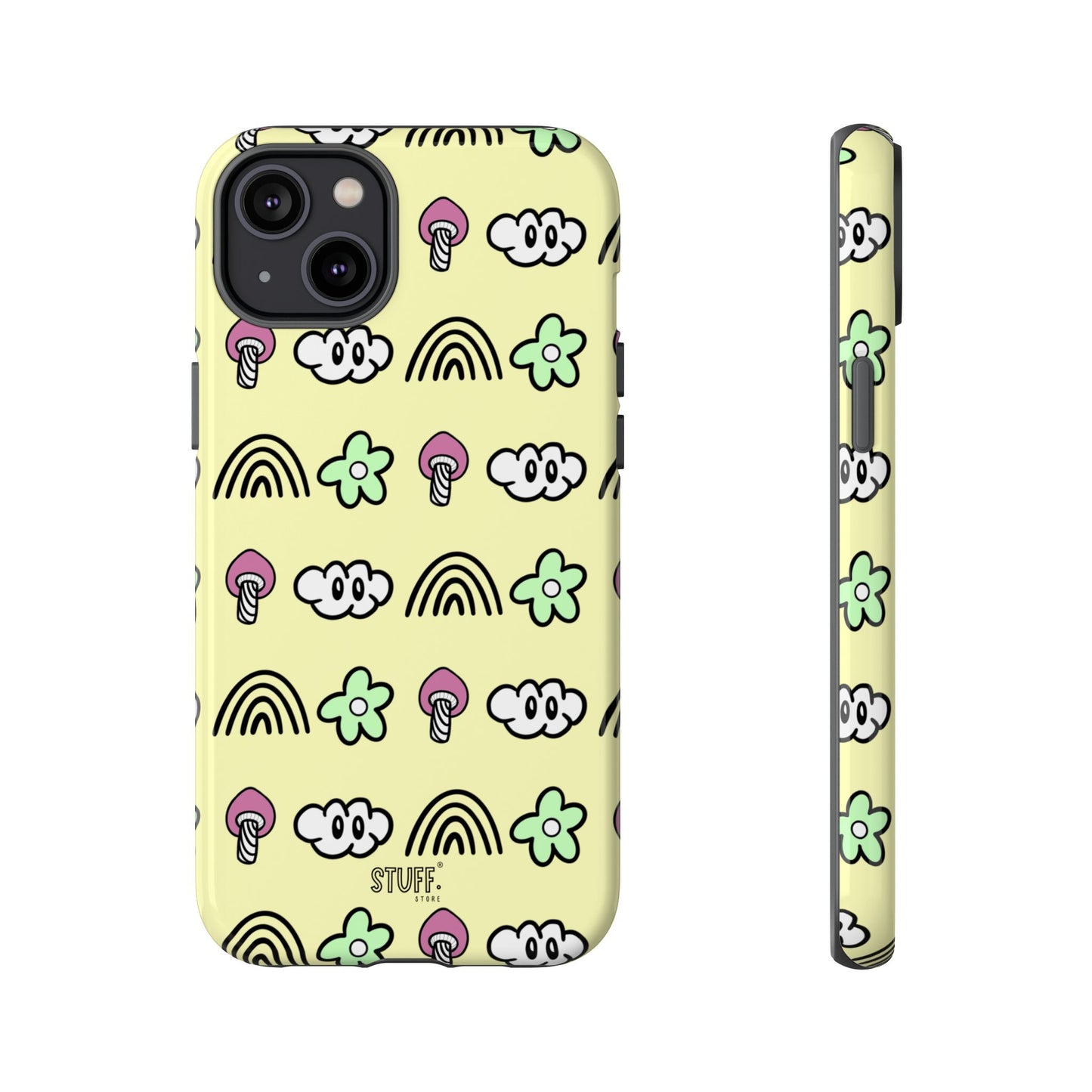 Pixie Case | Coque résistante double protection — Collection Pixie — Jaune