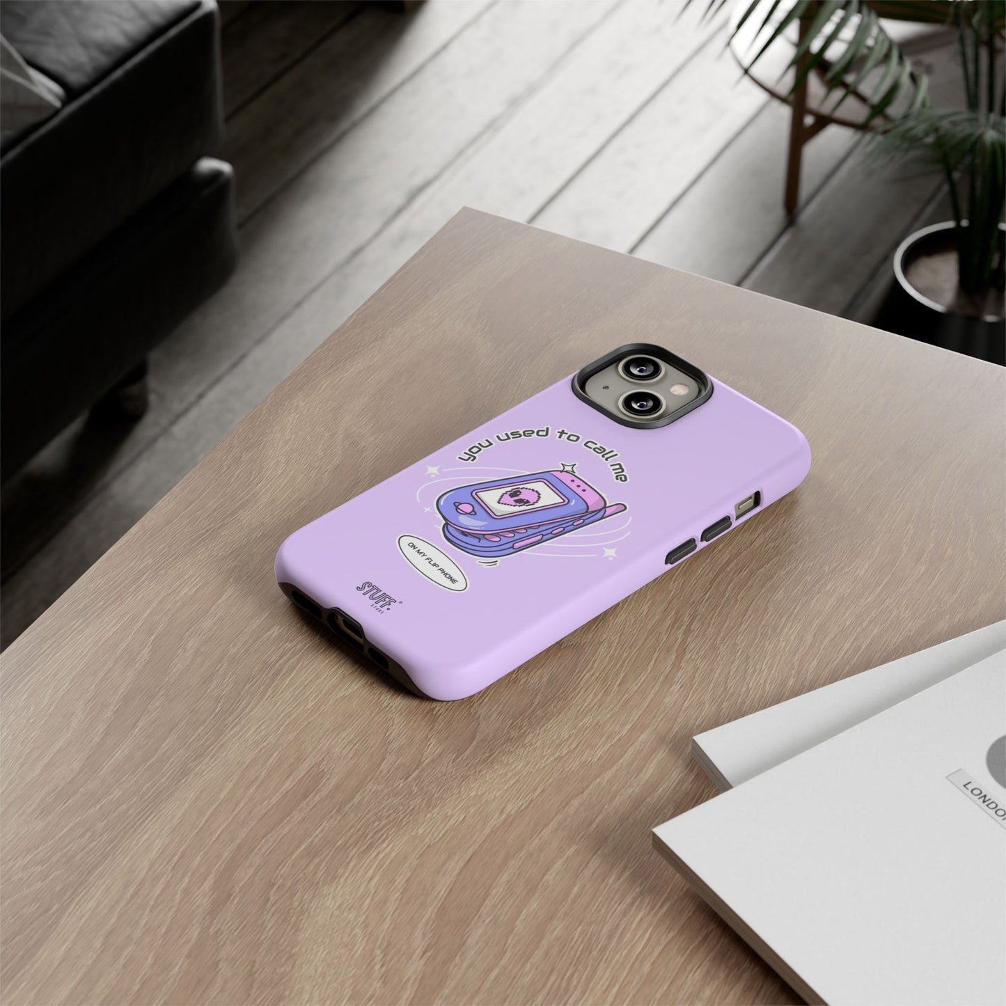 Flip Phone Case | Coque résistante double protection avec Design Y2K