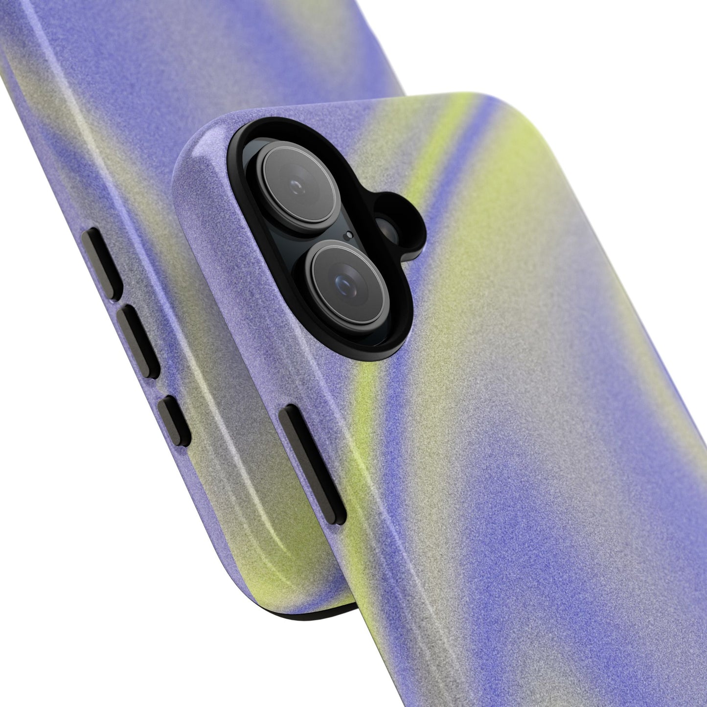 Vibrant Case | Coque résistante double protection anti-choc - Violet & Jaune