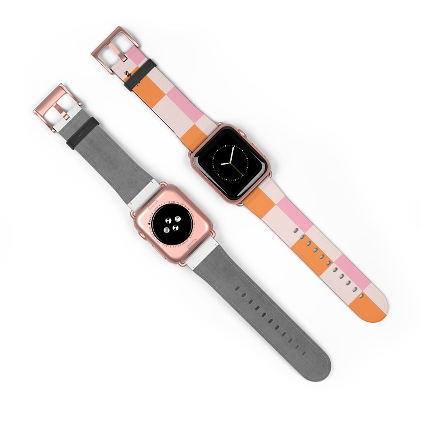 Peachy Band | bracelet Apple Watch simili cuir