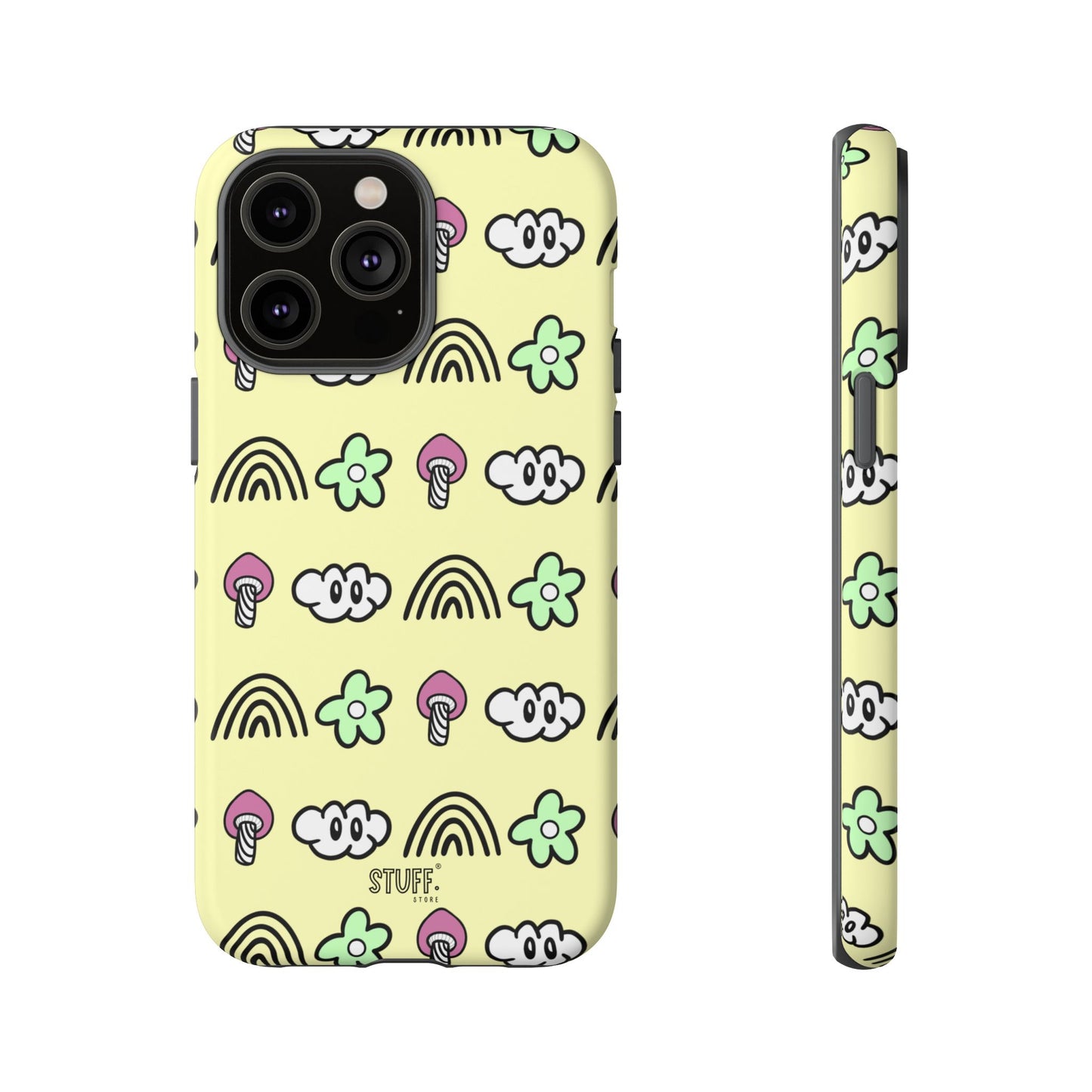 Pixie Case | Coque résistante double protection — Collection Pixie — Jaune