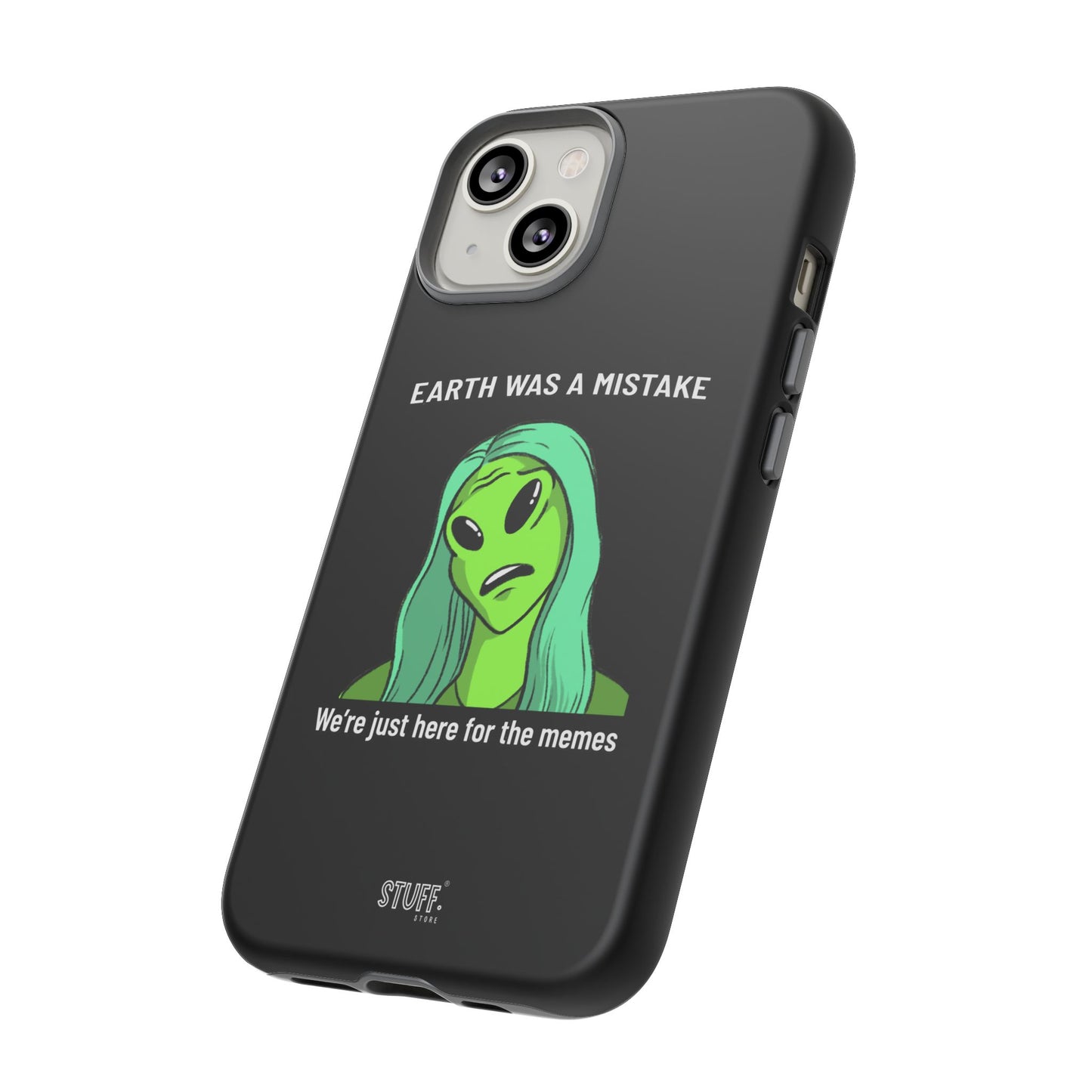 Meme Liking Alien Case | Coque résistante double protection pour les amateurs de Pop Culture