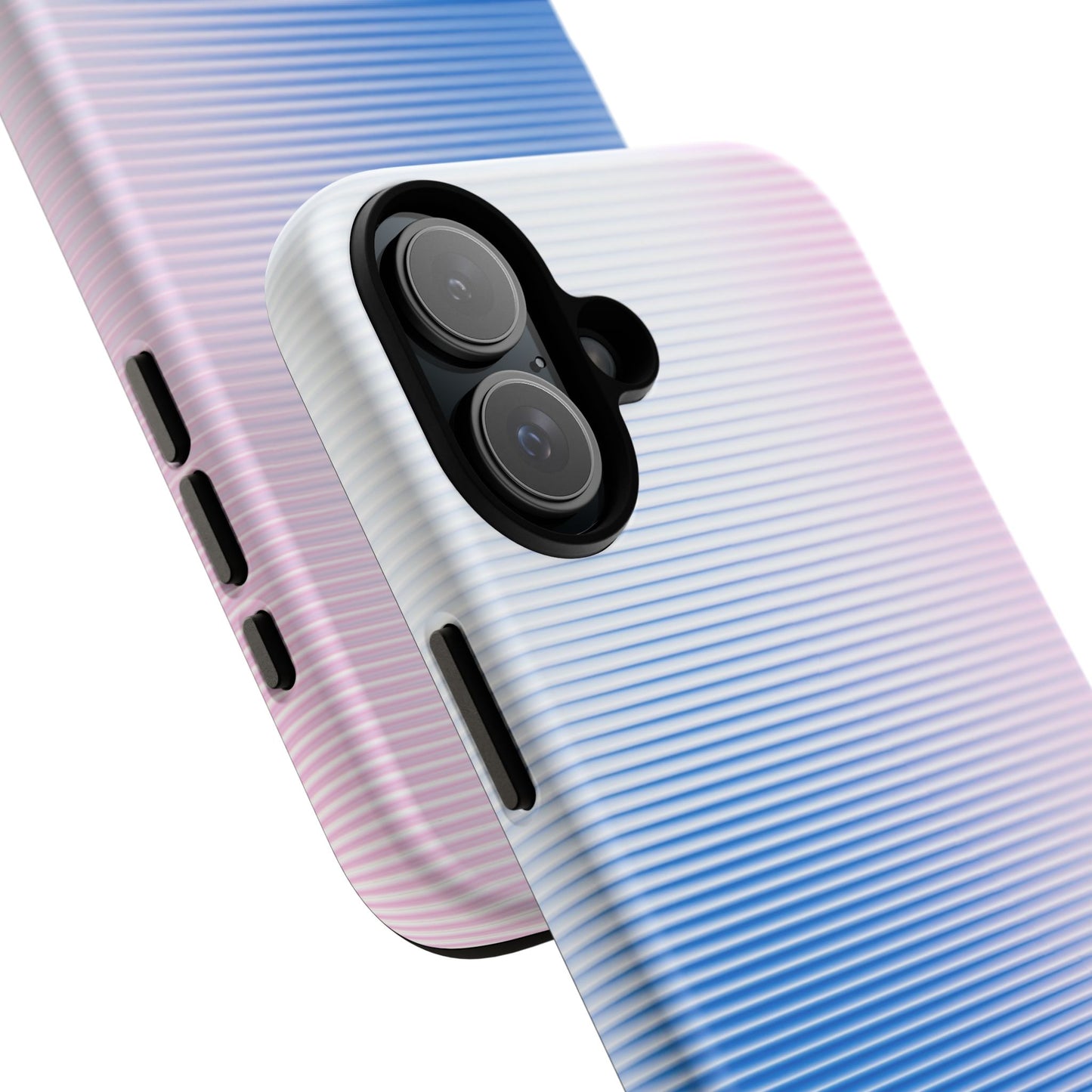 Gradient Case | Coque résistante double protection anti-choc - Dégradé Bleu & Rose