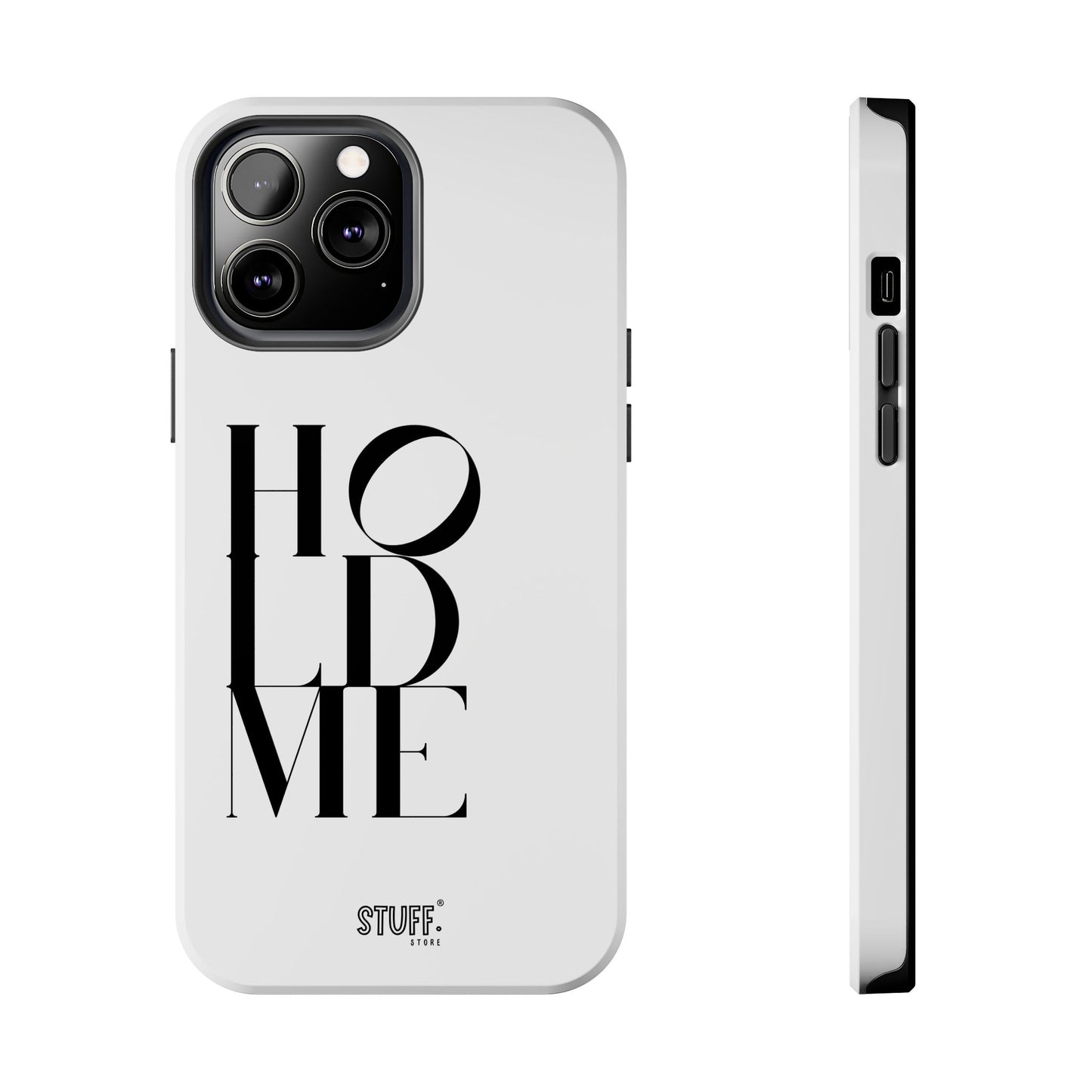 Hold Me | Coque résistante et durable avec Design épuré Monochrome