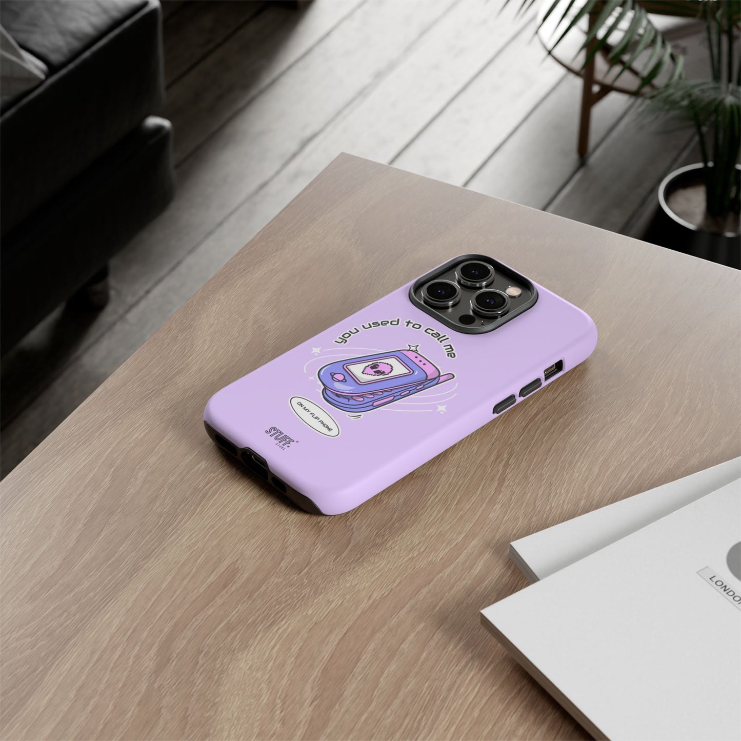 Flip Phone Case | Coque résistante double protection avec Design Y2K