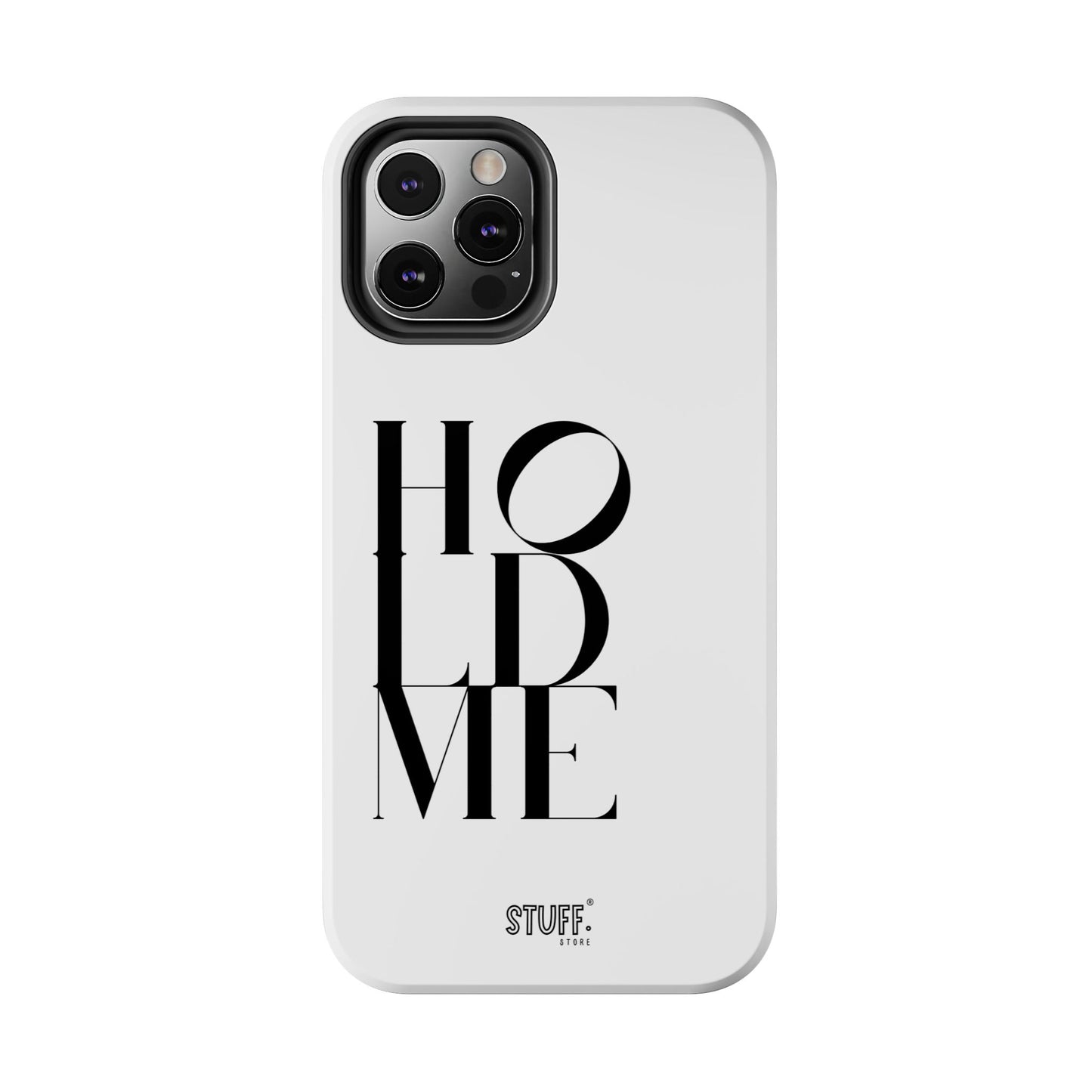 Hold Me | Coque résistante et durable avec Design épuré Monochrome