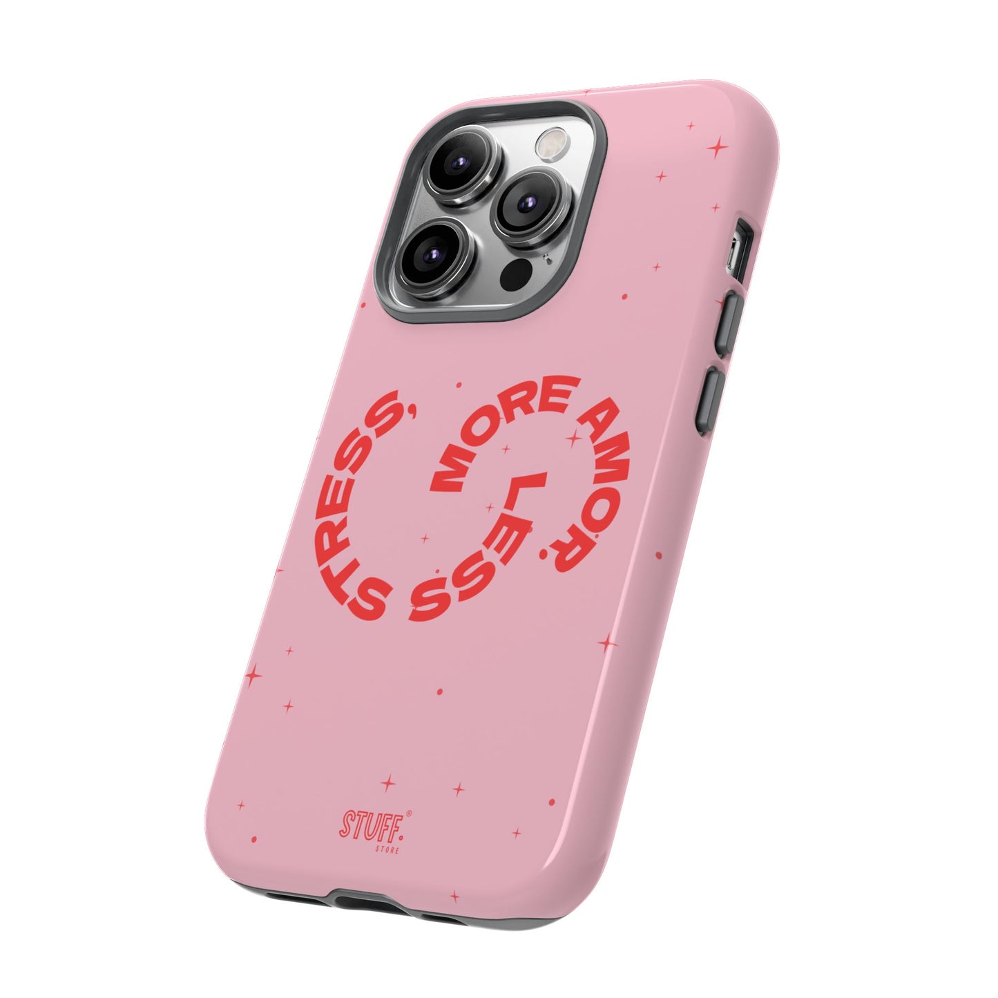 More Amor Case | Coque résistante double protection avec phrase Bienveillante