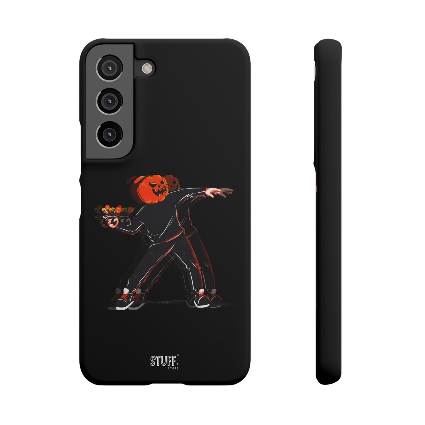 Pumpksy | Coque snap légère et résistante inspiration Banksy – Noir