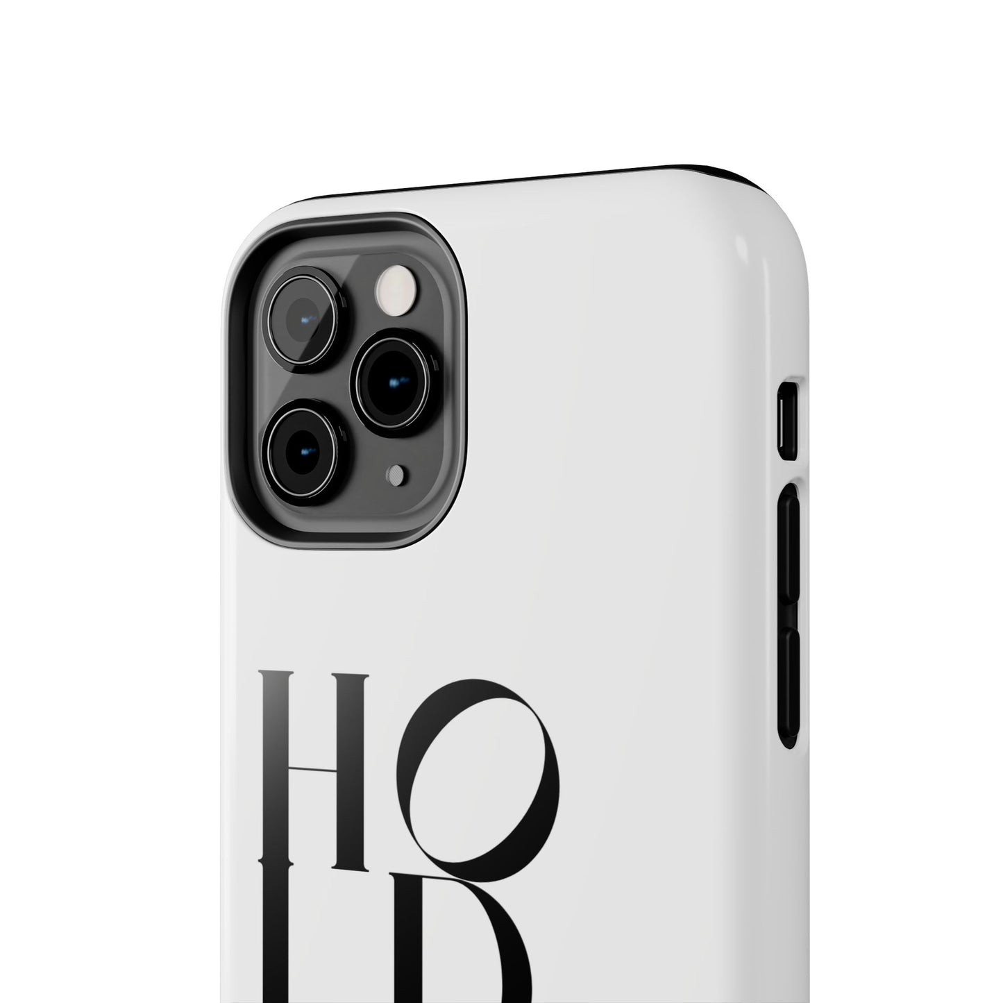Hold Me | Coque résistante et durable avec Design épuré Monochrome