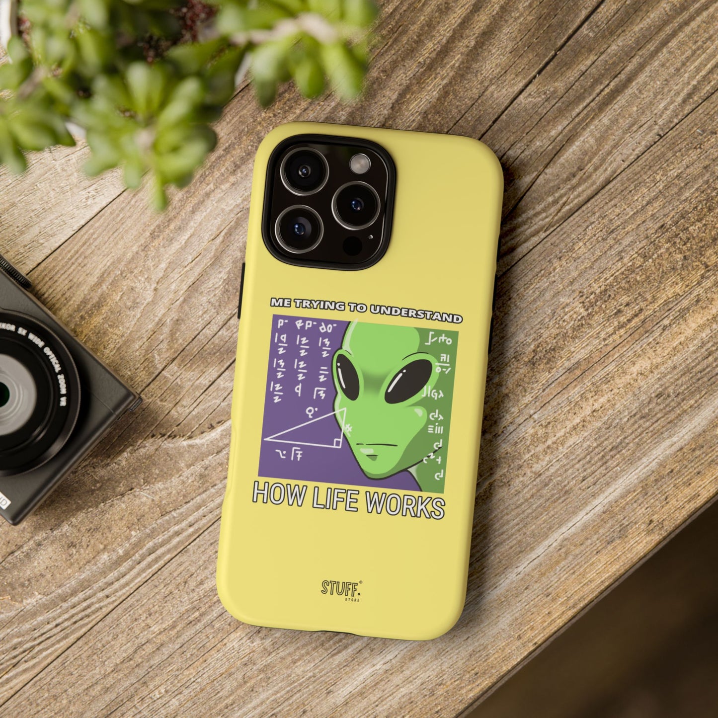 Confused Alien Case | Coque résistante Dual Protect anti-choc