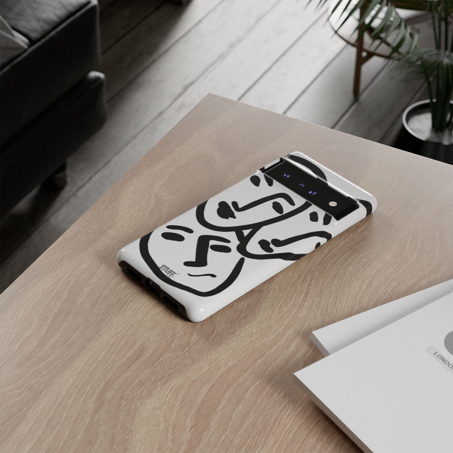 Les Trois Visages | Coque résistante double protection — inspiration Matisse