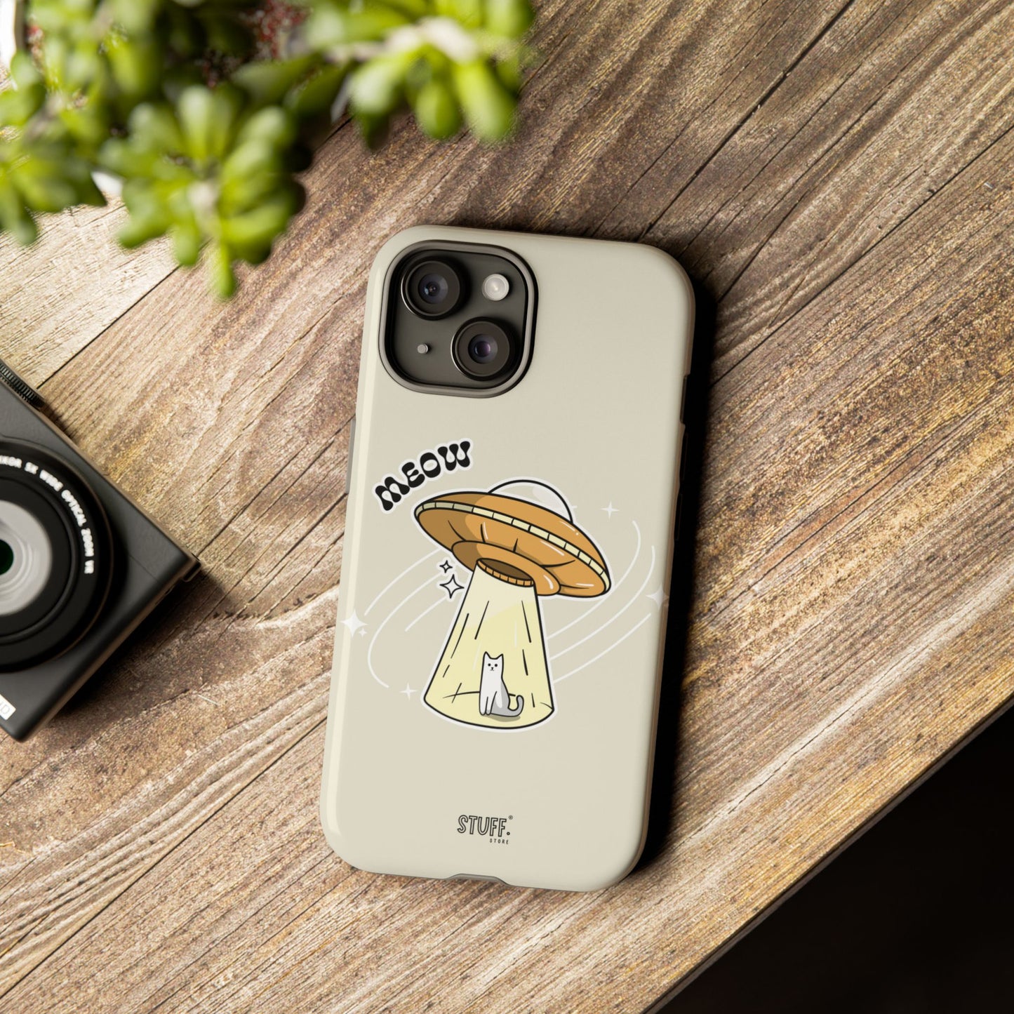 UFO Case | Coque résistante double protection avec Design OVNI fun