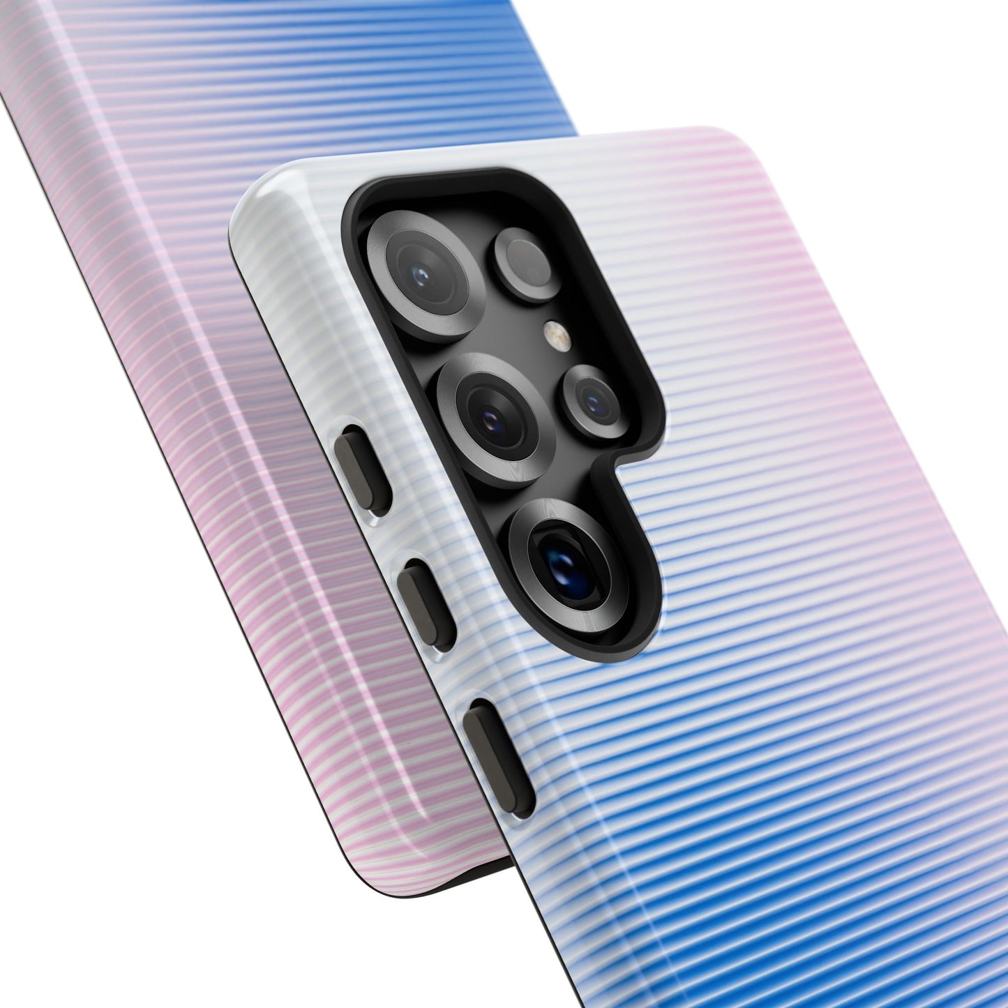 Gradient Case | Coque résistante double protection anti-choc - Dégradé Bleu & Rose