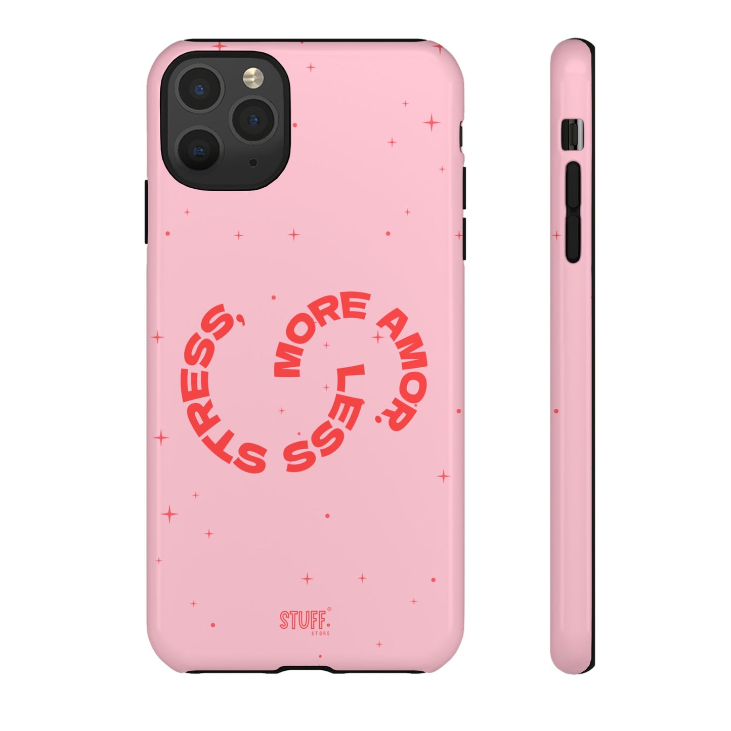 More Amor Case | Coque résistante double protection avec phrase Bienveillante