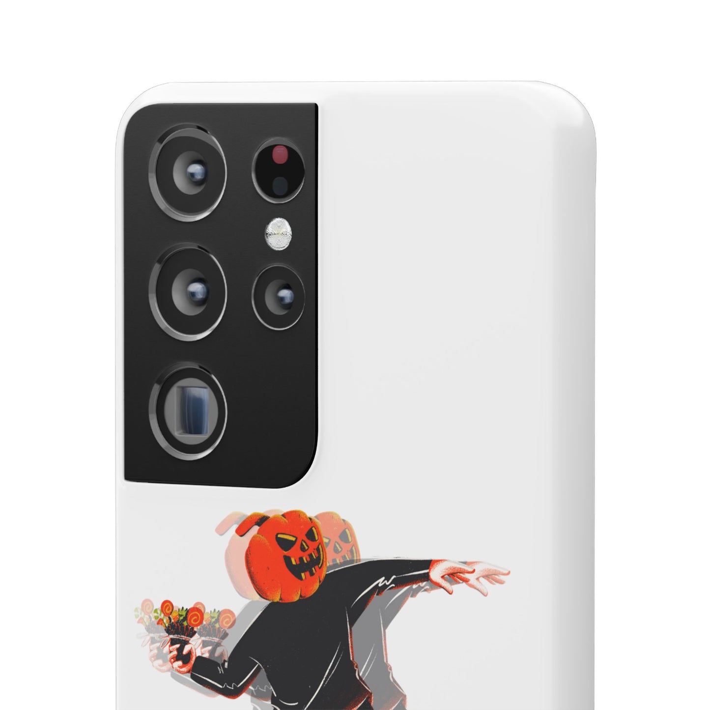 Pumpksy | Coque snap légère et résistante inspiration Banksy – Blanc