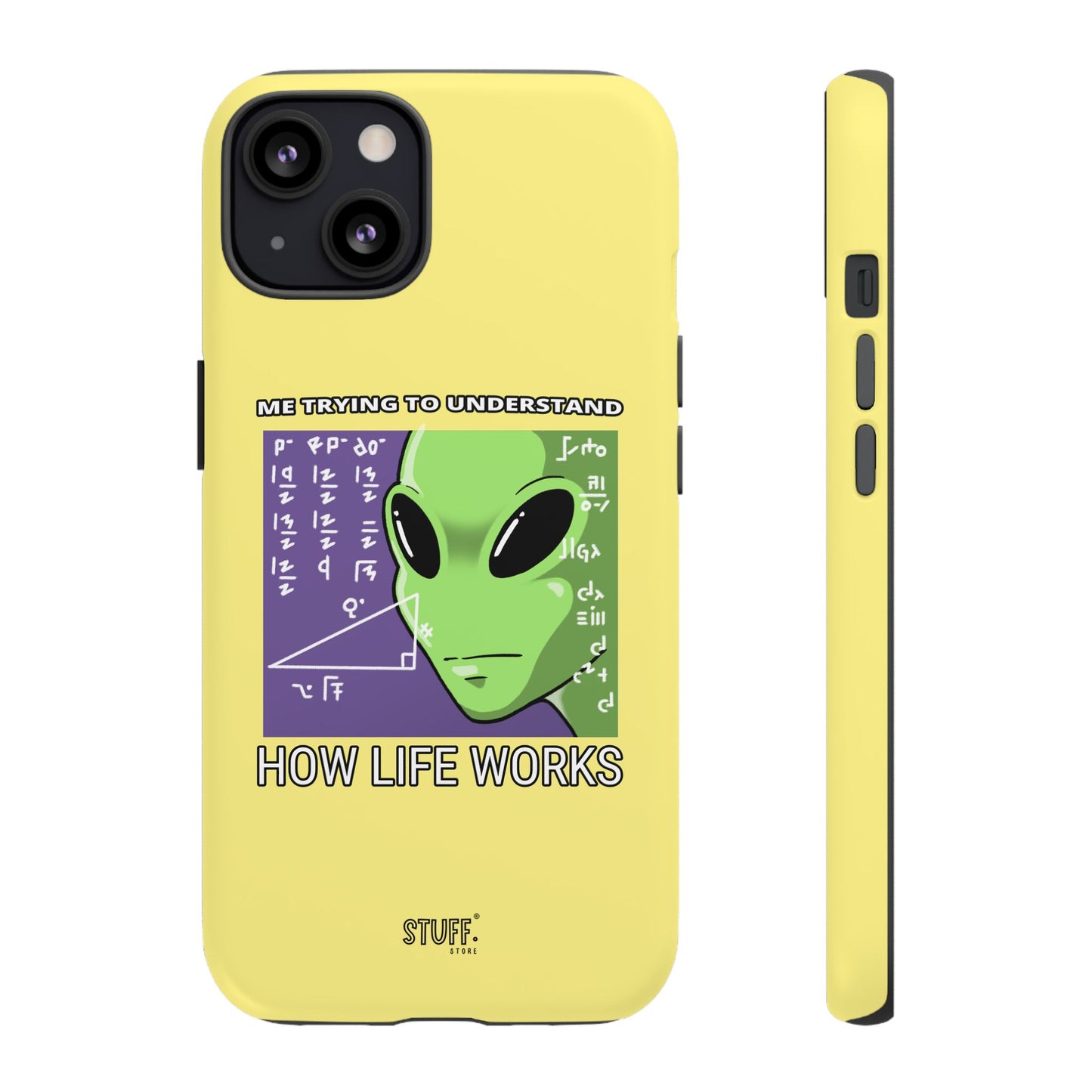 Confused Alien Case | Coque résistante Dual Protect anti-choc