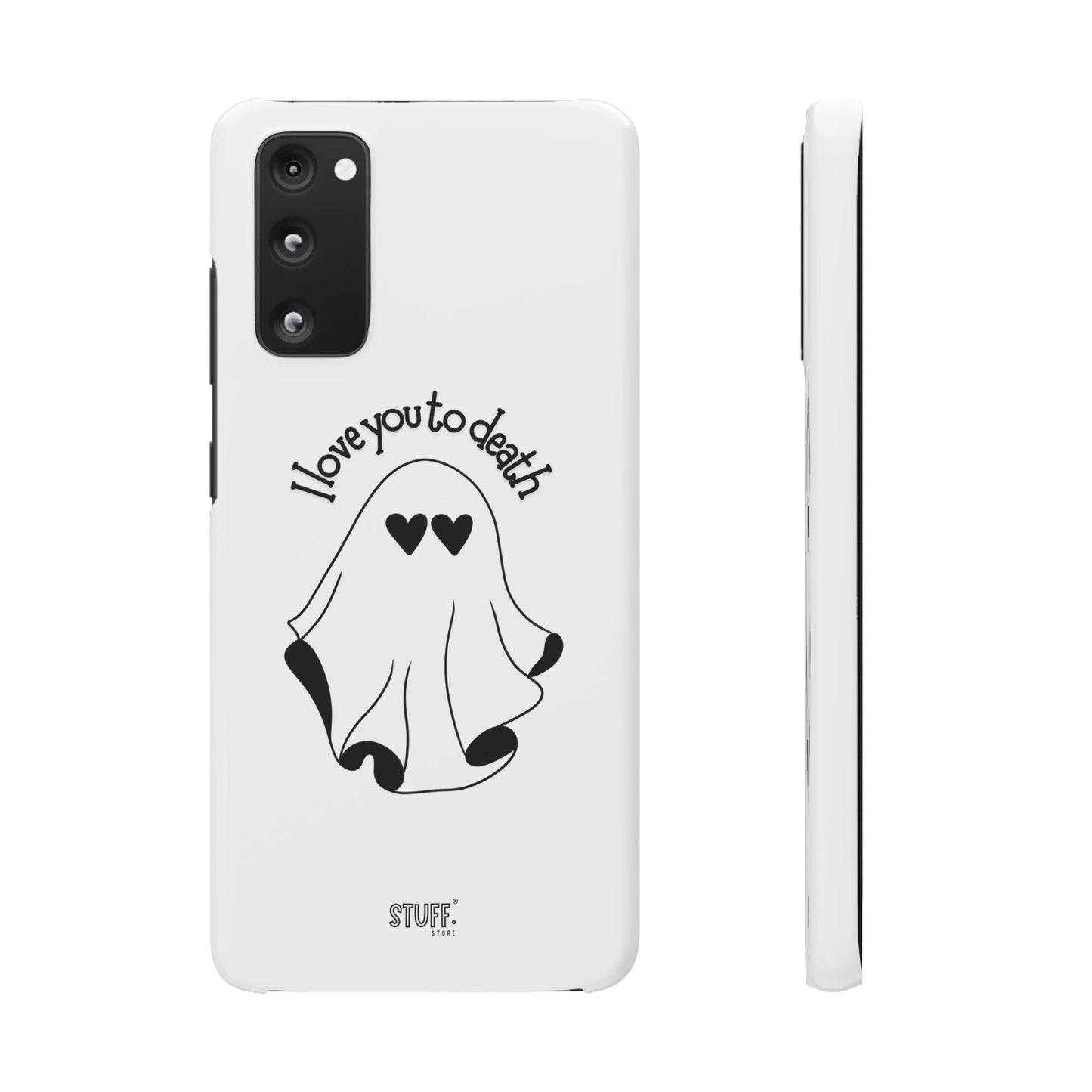 I Love You to Death | Coque snap légère et résistante
