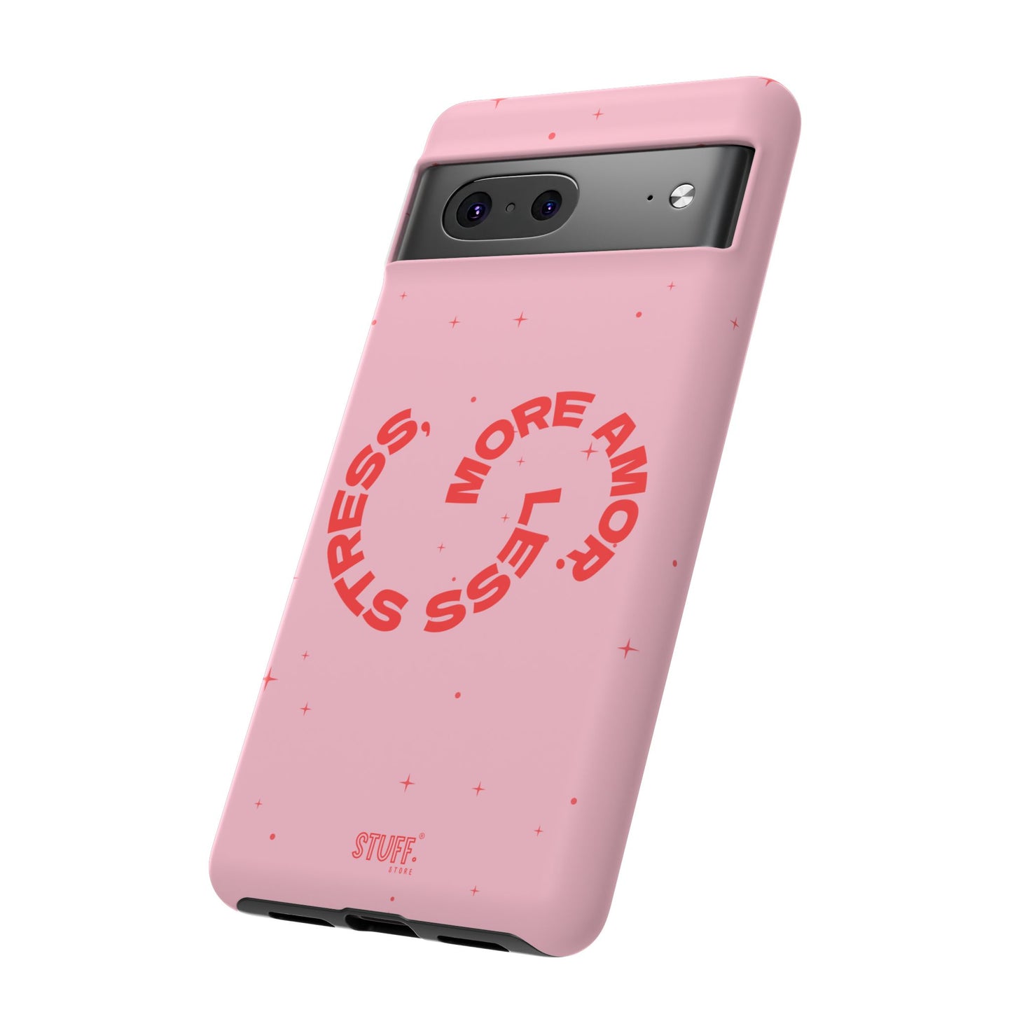 More Amor Case | Coque résistante double protection avec phrase Bienveillante