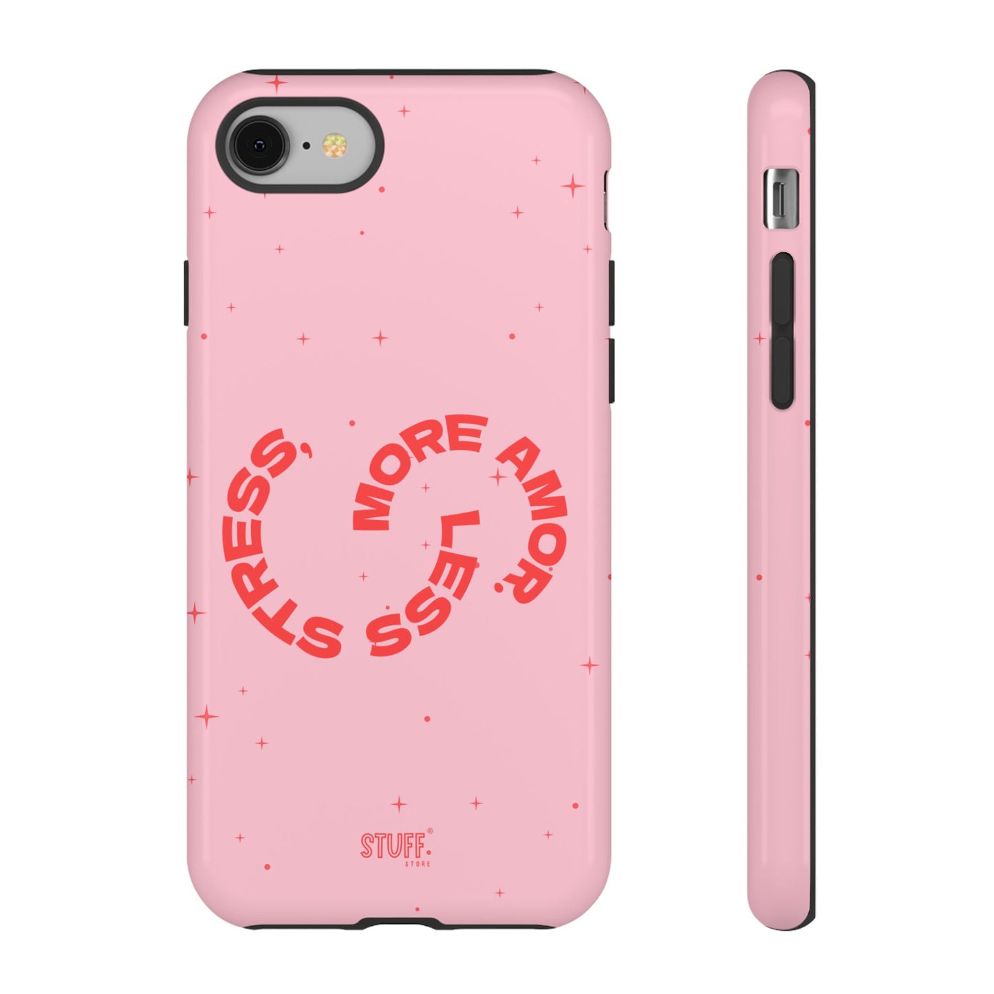 More Amor Case | Coque résistante double protection avec phrase Bienveillante