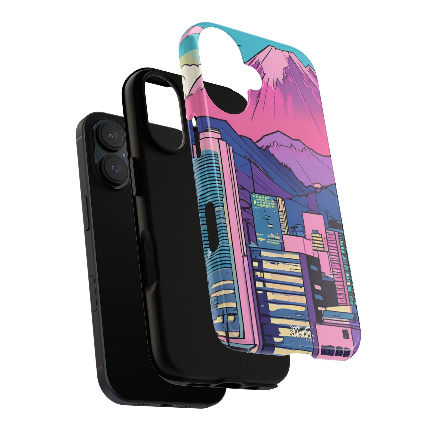 Fuji Sunset | Coque résistante anti-choc avec Design Inspiré du Japon