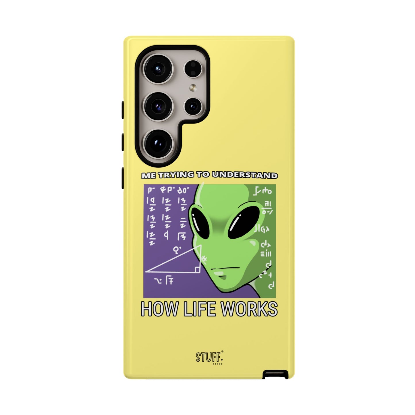 Confused Alien Case | Coque résistante Dual Protect anti-choc