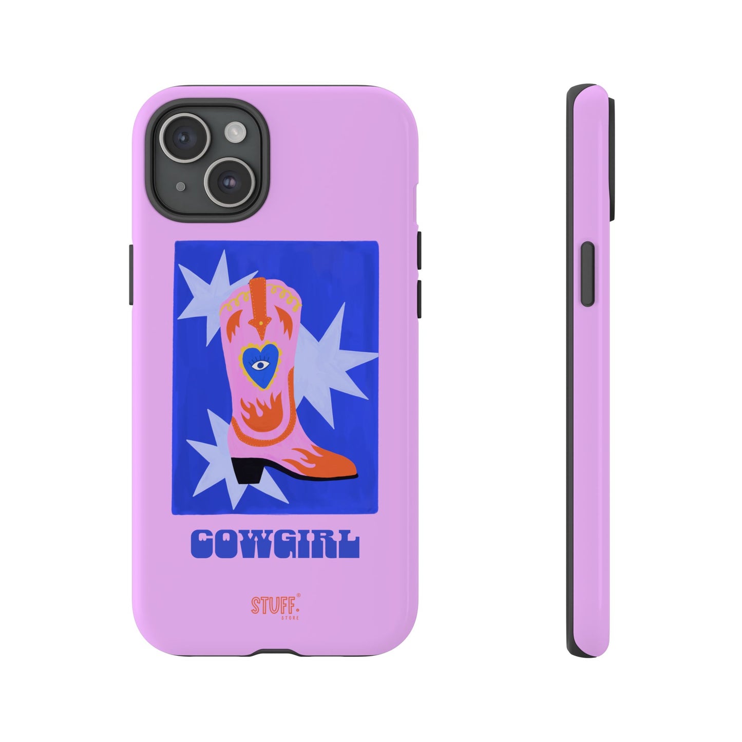 Cowgirl Case | Cose résistante double protection avec Design Western