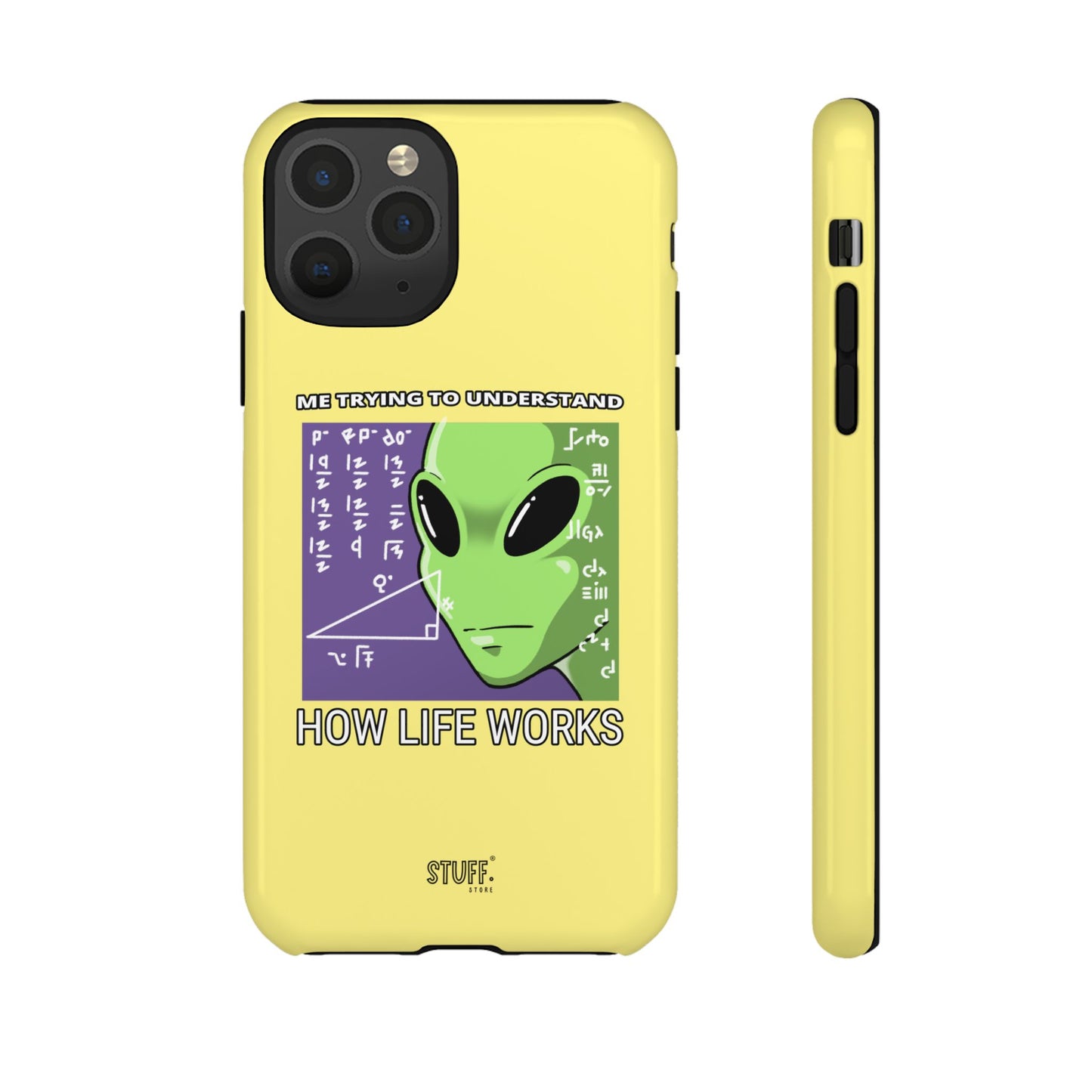 Confused Alien Case | Coque résistante Dual Protect anti-choc