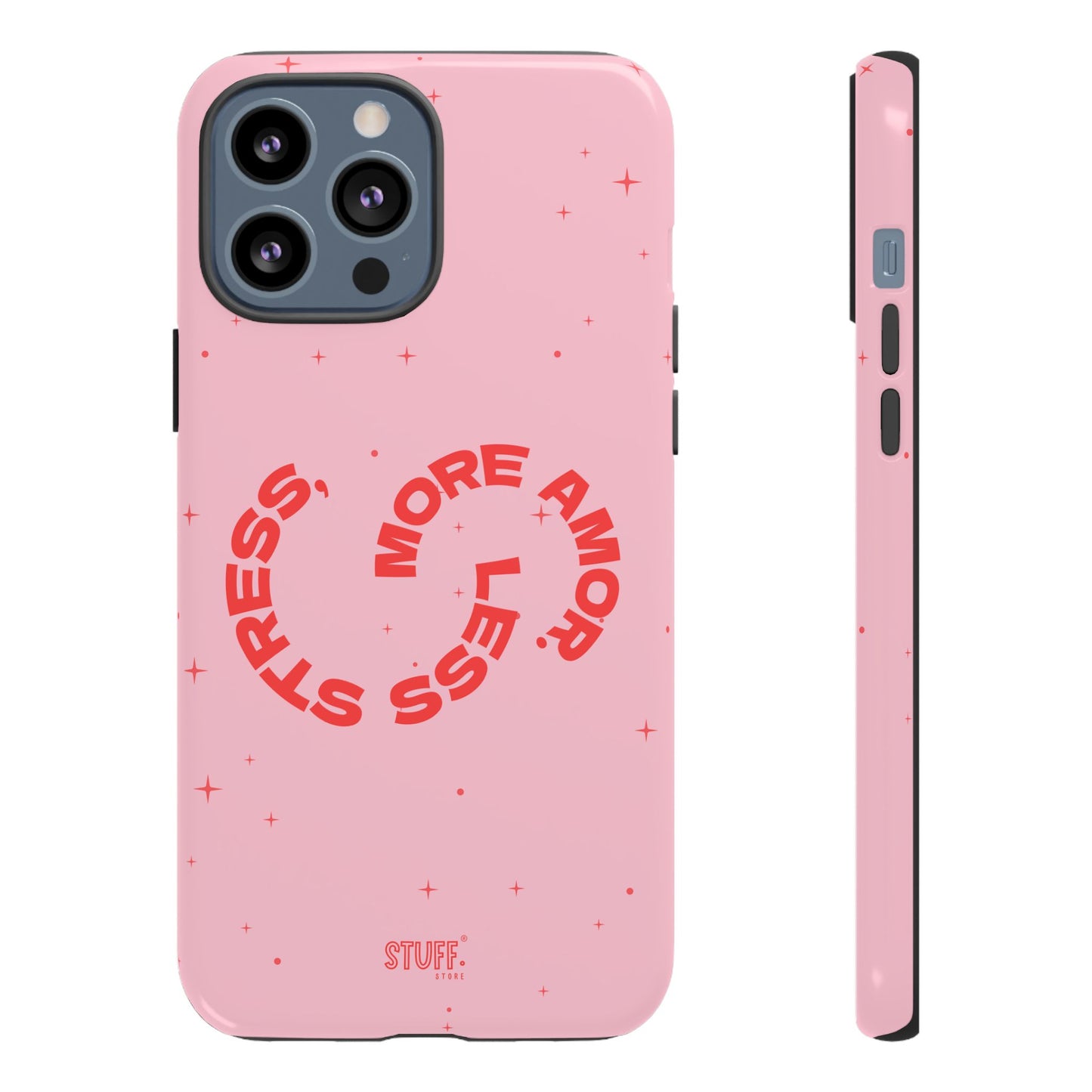 More Amor Case | Coque résistante double protection avec phrase Bienveillante