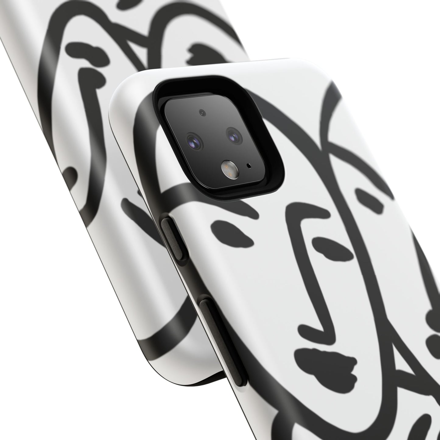 Les Trois Visages | Coque résistante double protection — inspiration Matisse