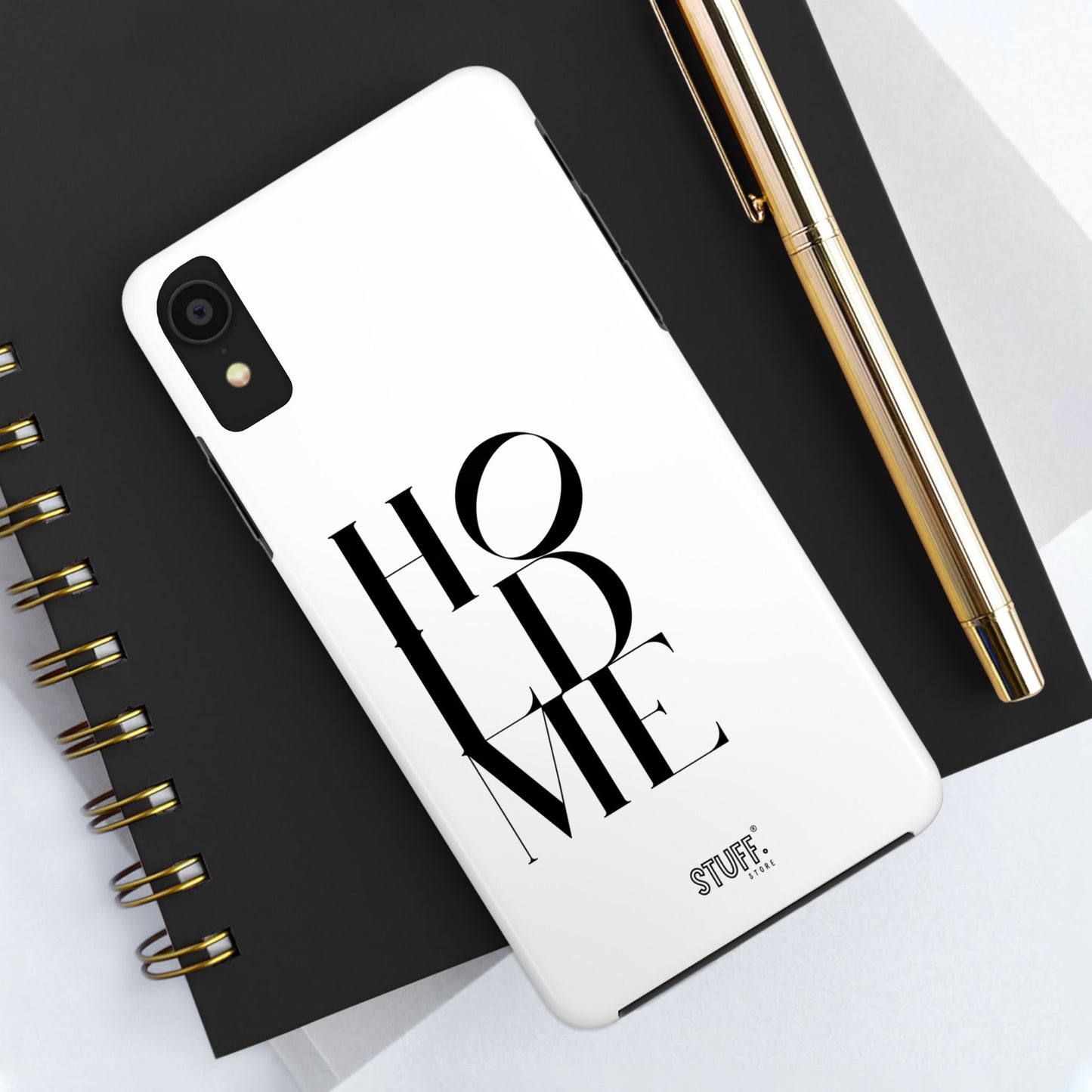 Hold Me | Coque résistante et durable avec Design épuré Monochrome